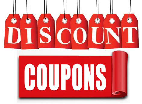 HOW TO GET OUR COUPON / DISCOUNT OFFERS image