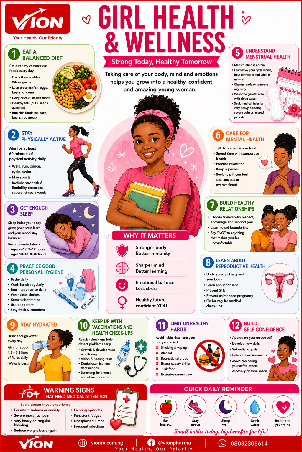 Girl Health and Wellness