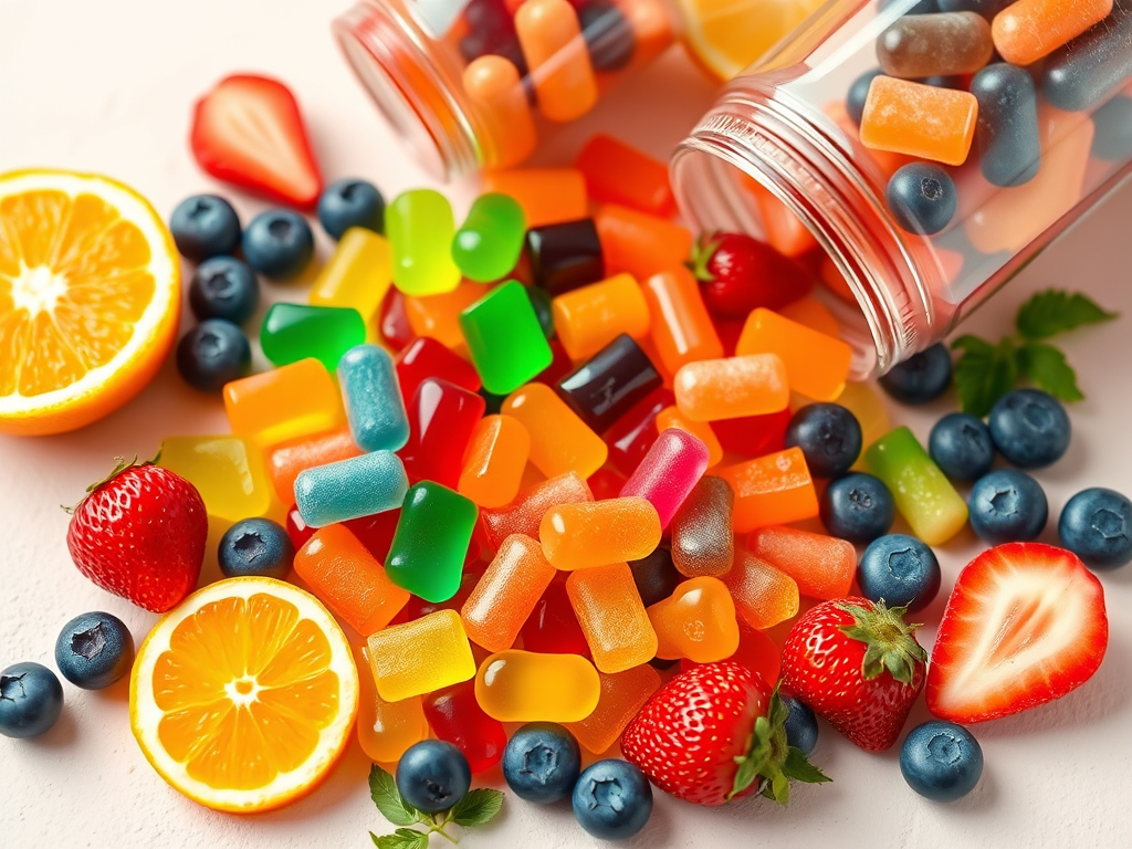 Supplements and multivitamin gummies