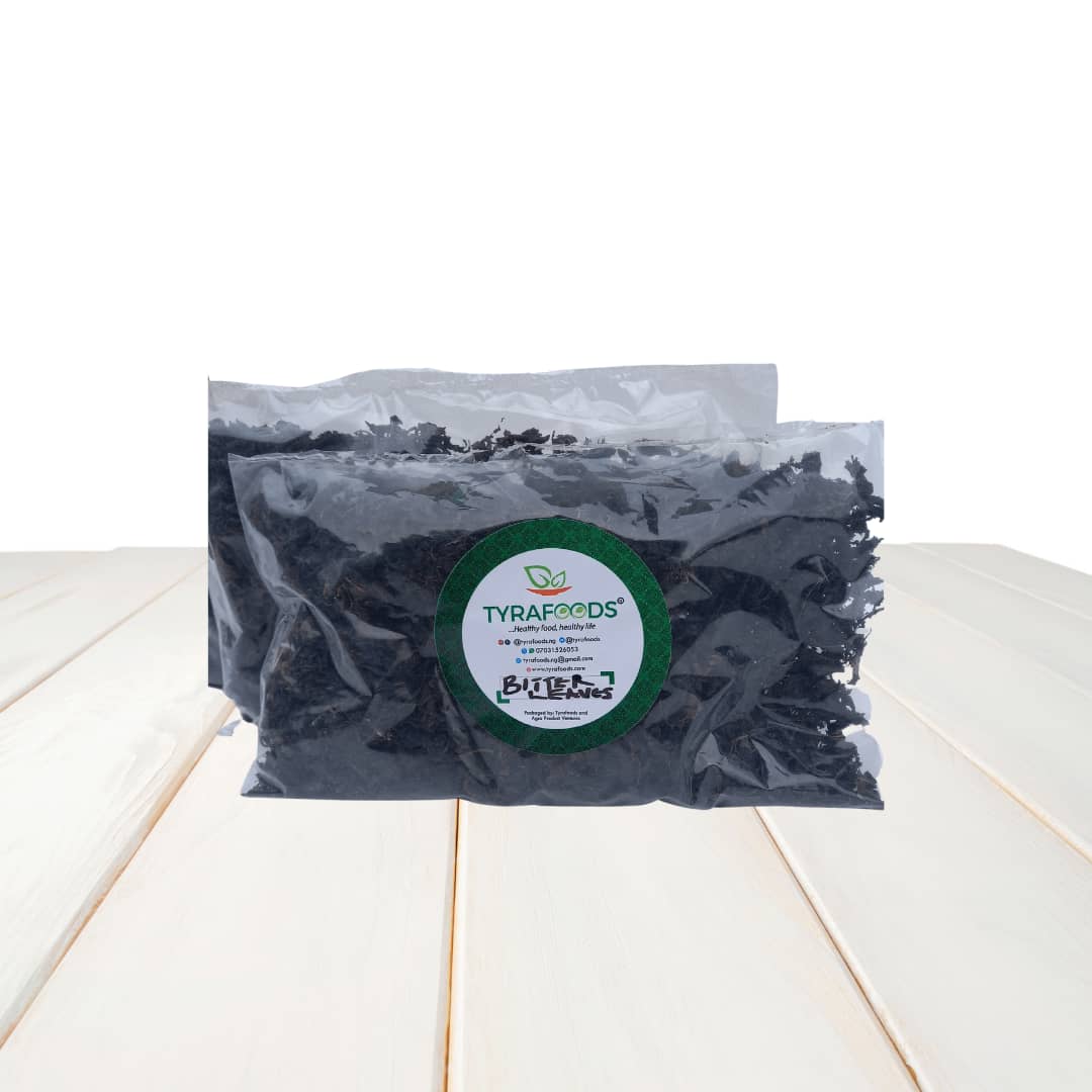 Dried Washed Bitter Leaves image