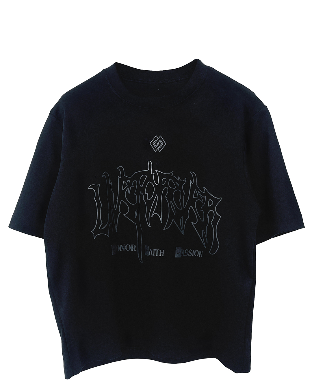 BLACK SPIRAL TSHIRT image