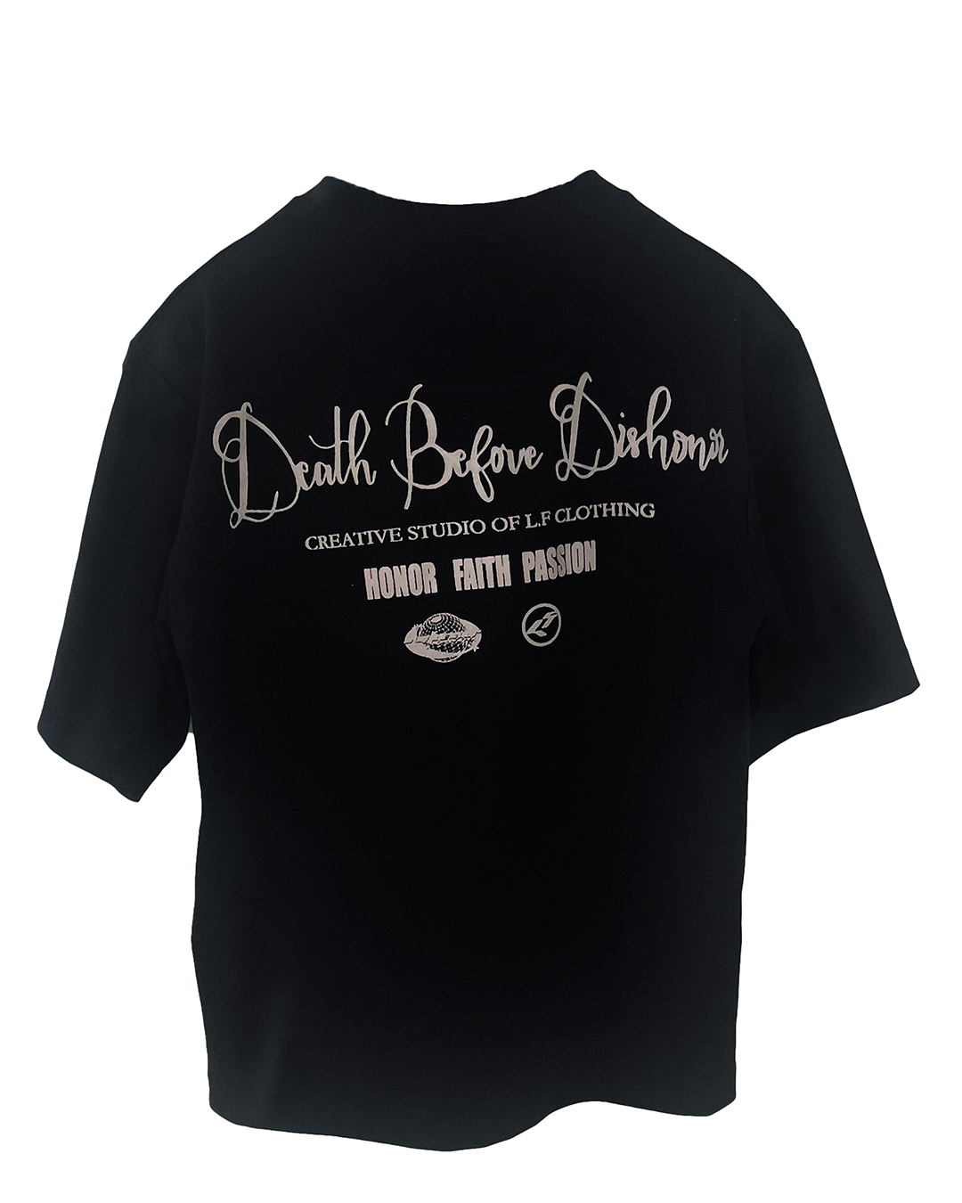 BLACK TRINITY TSHIRT image