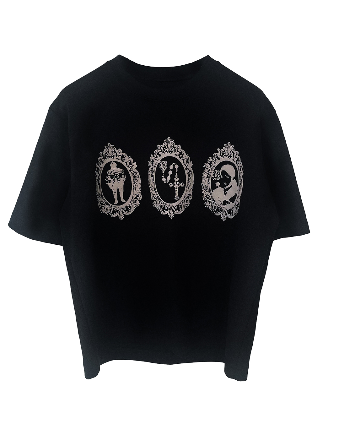BLACK TRINITY TSHIRT image