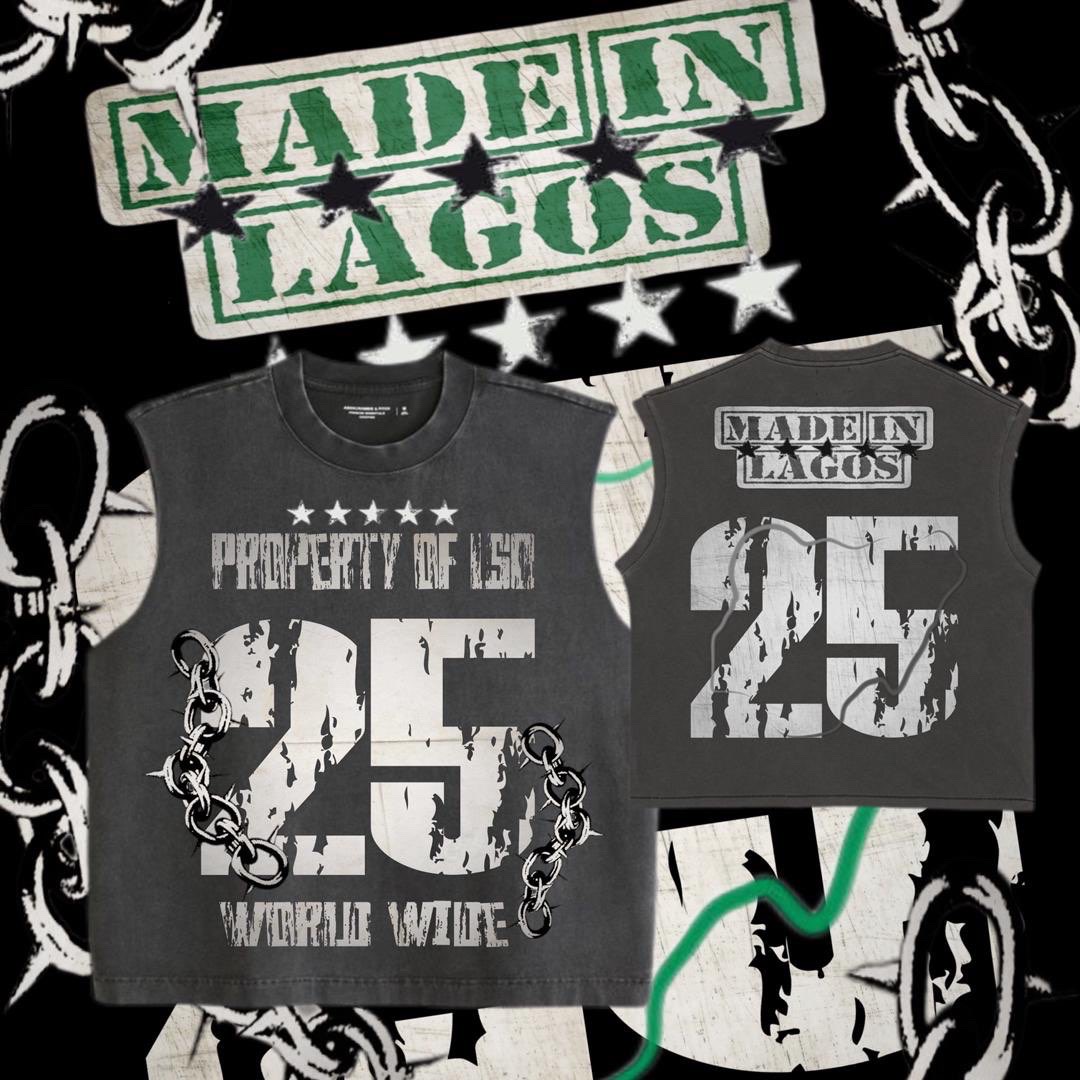 L.S.O MADE IN LAGOS SLEEVELESS image