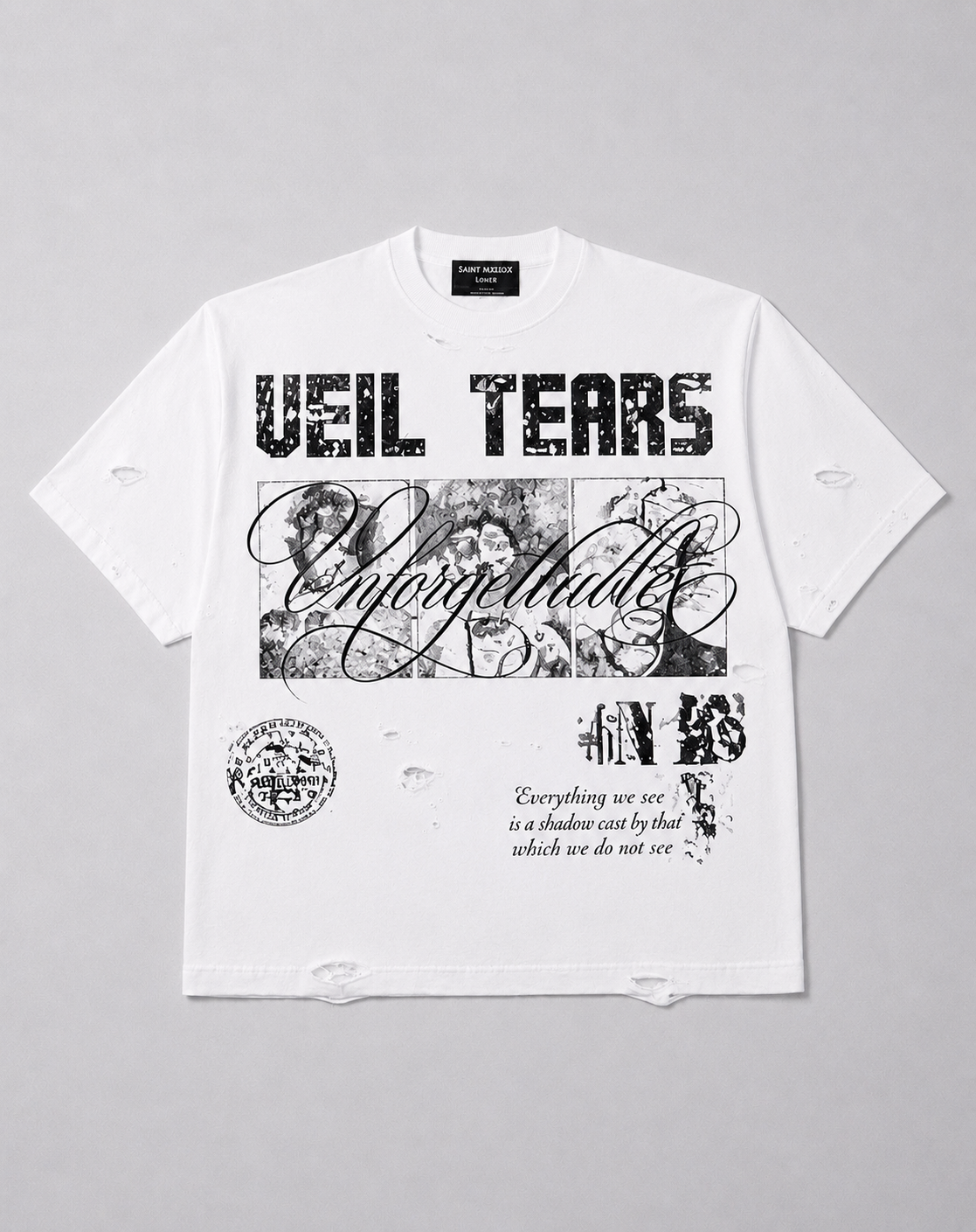 Veils white tee Image