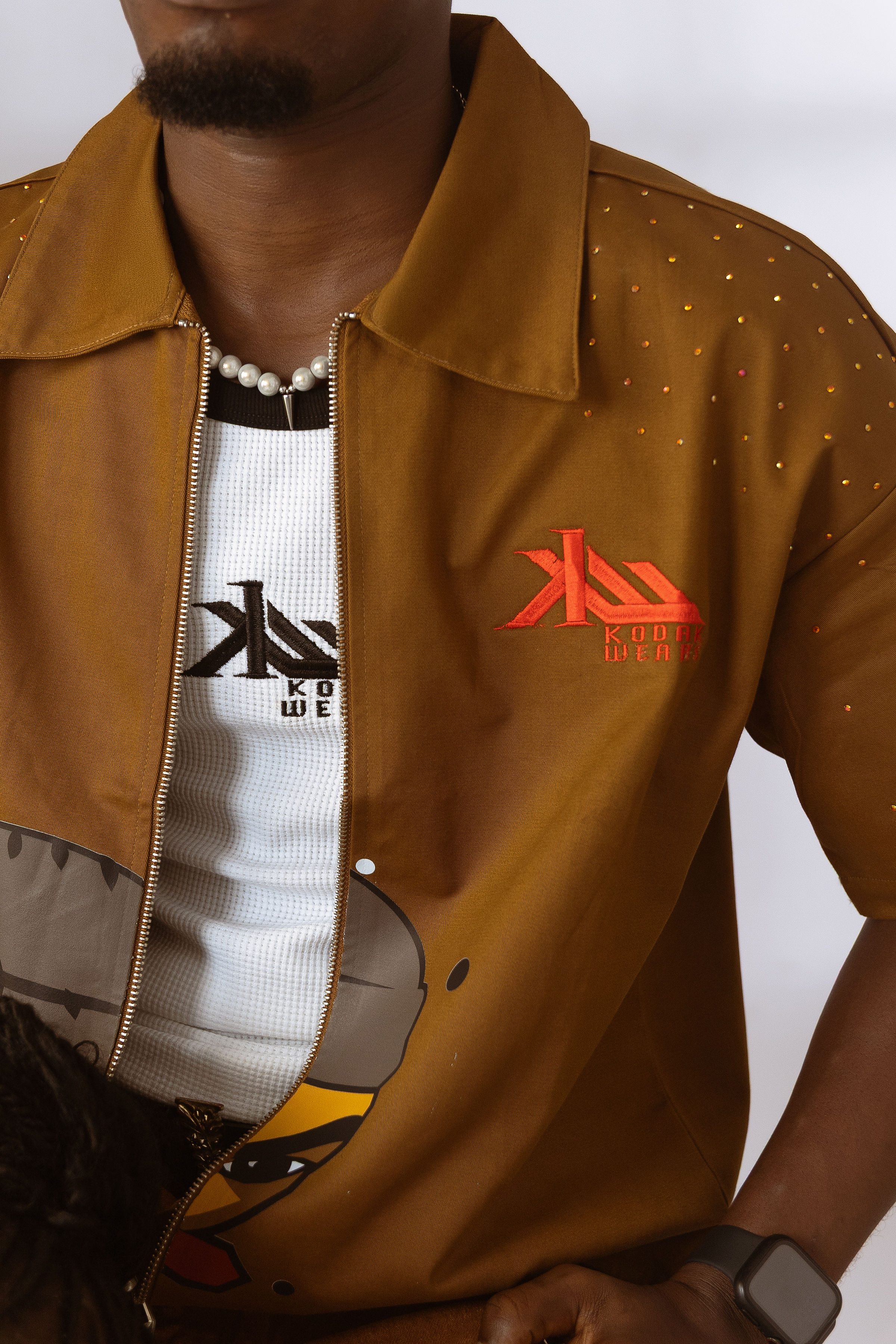 WAYWARD RHINE Cropped Shirt Image