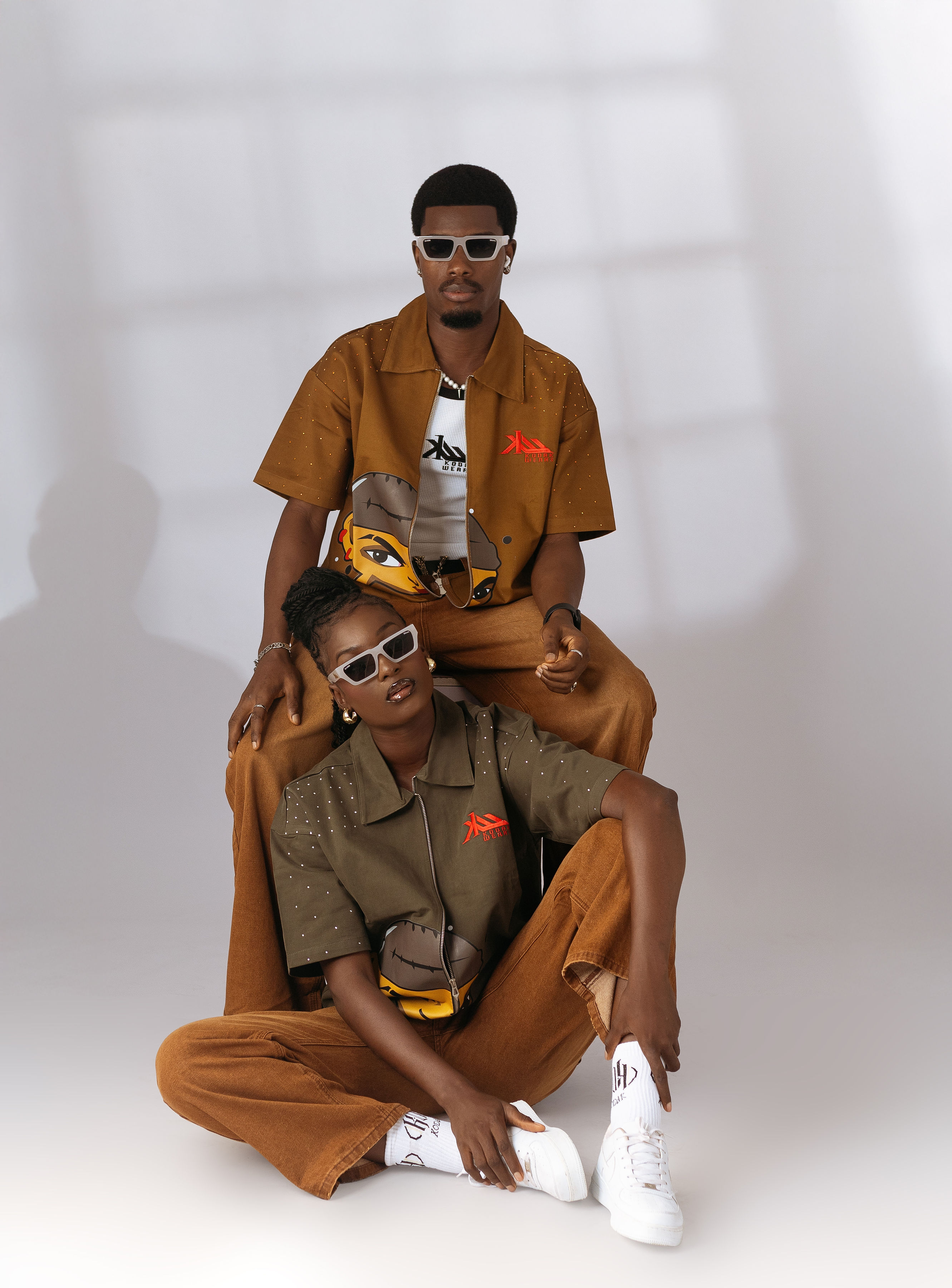 WAYWARD RHINE Cropped Shirt Image