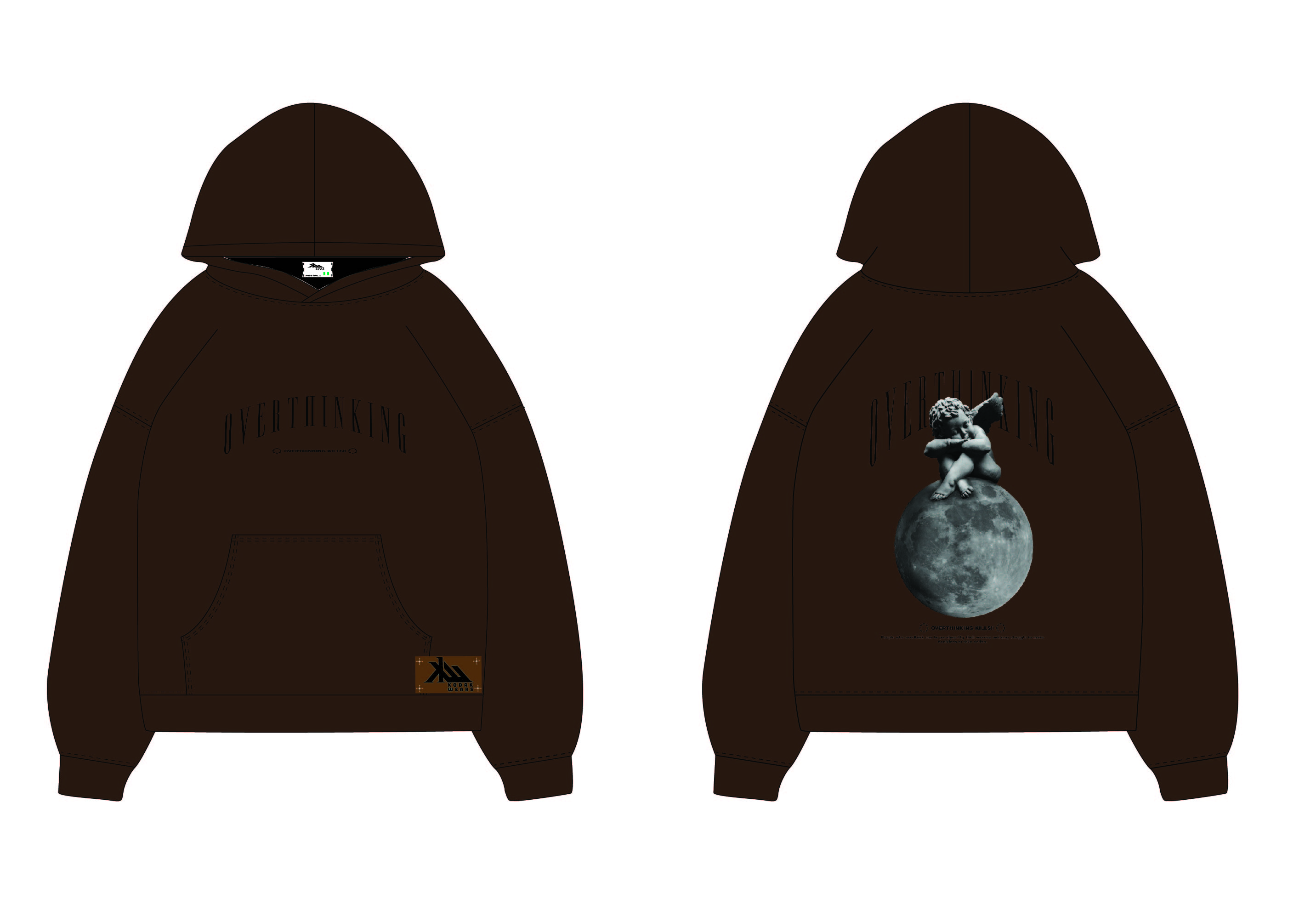 OVERTHINKING KILLS Hoodie image