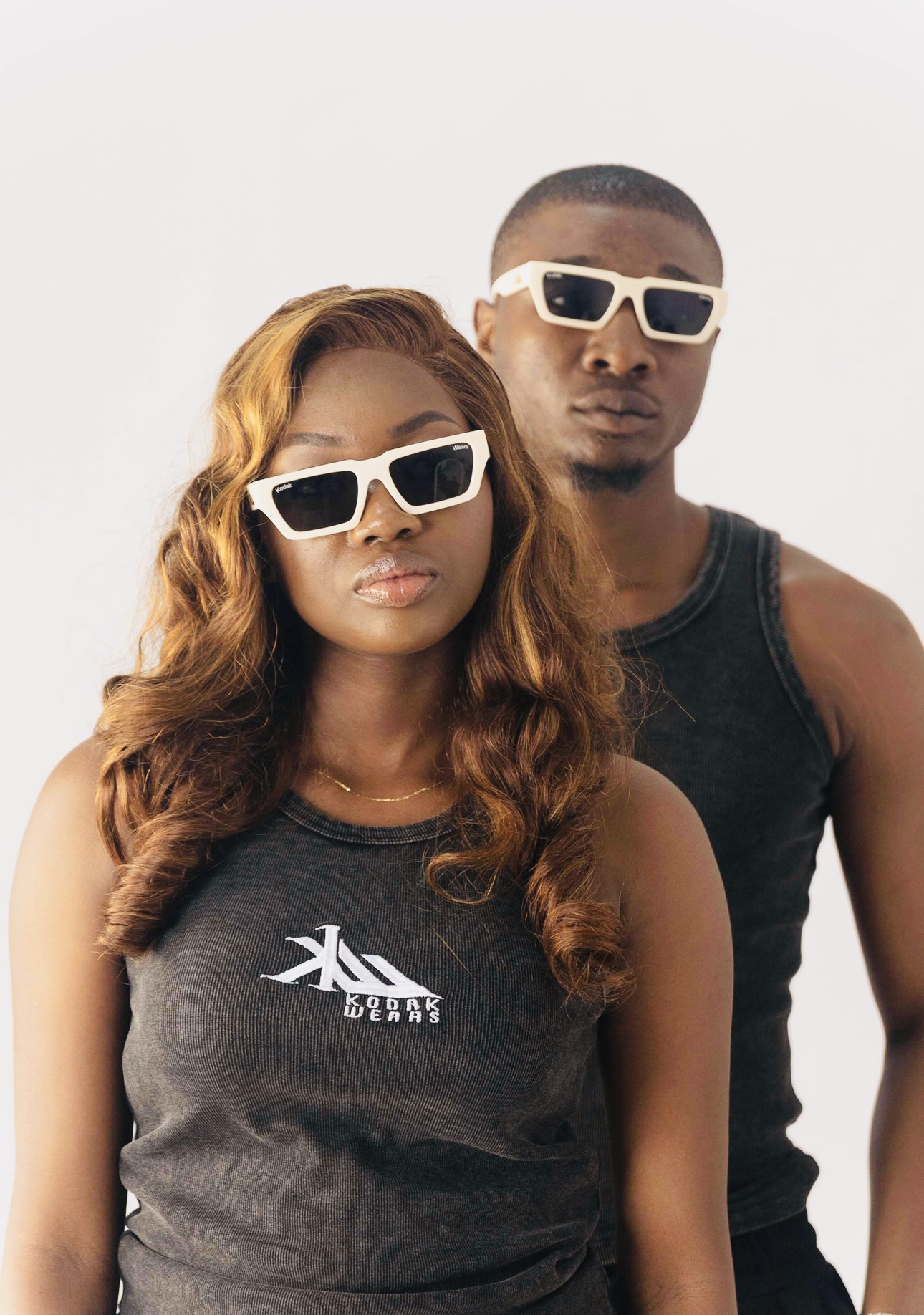 KW logo embroidery Acid wash Tanktop Image