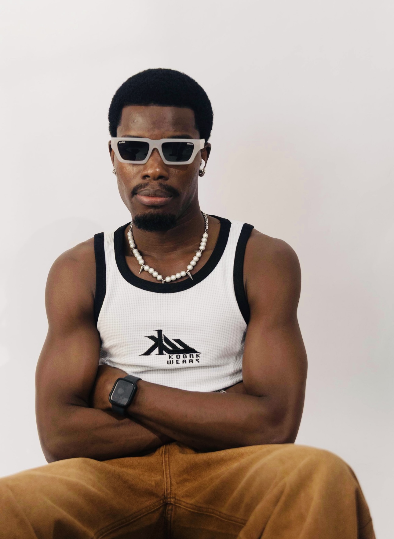 KW logo embroidery Tanktop Image