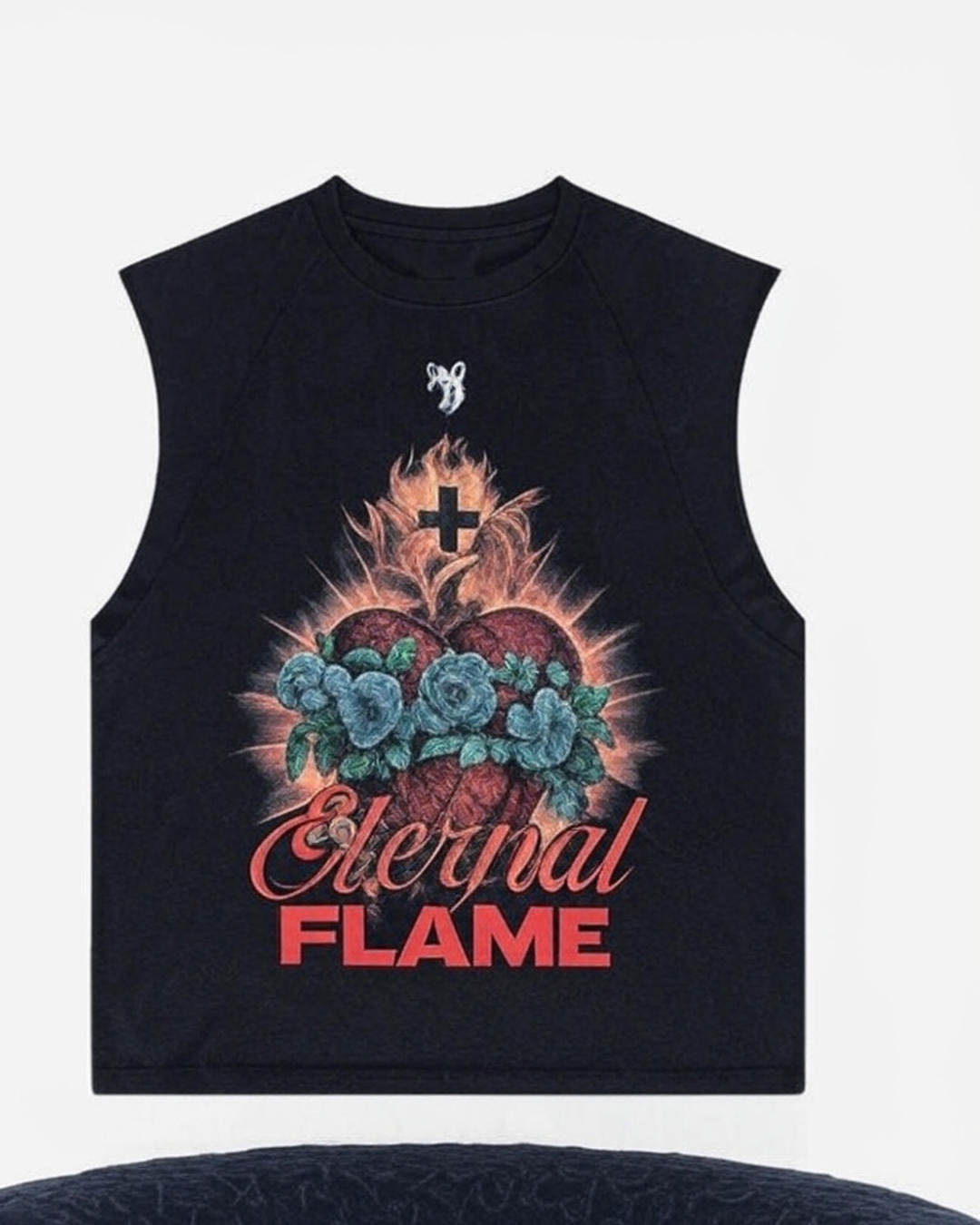 ETERNAL FLAME HEART CROP TOP image
