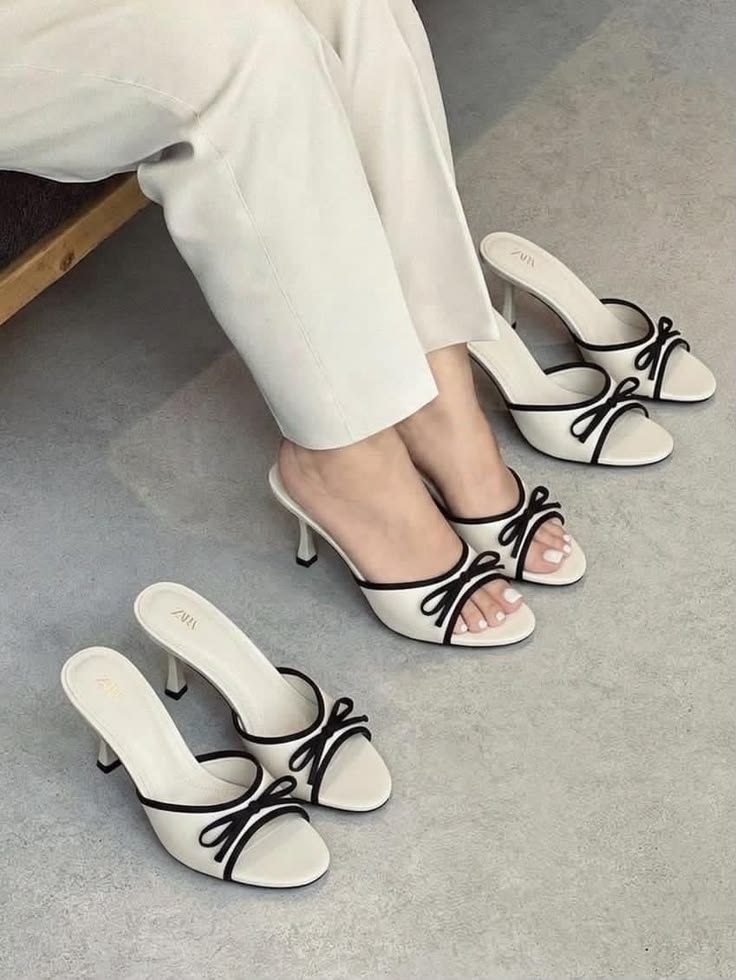 Open-toe Mule Heels
