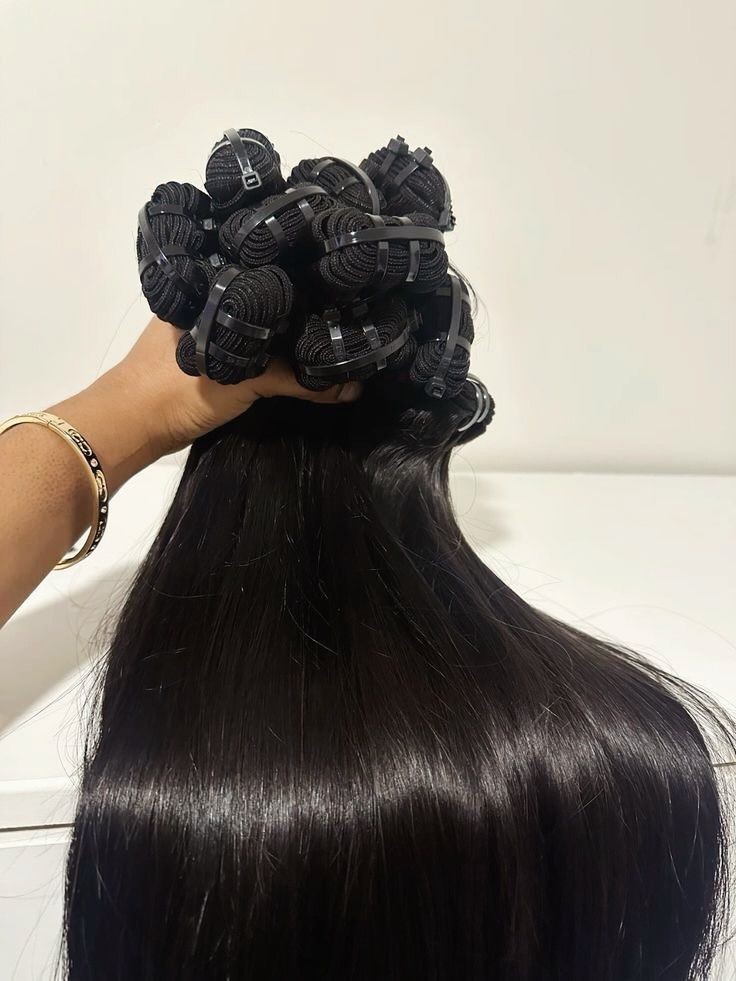 STRAIGHT BUNDLES ( Black Burgundy Cajun brown