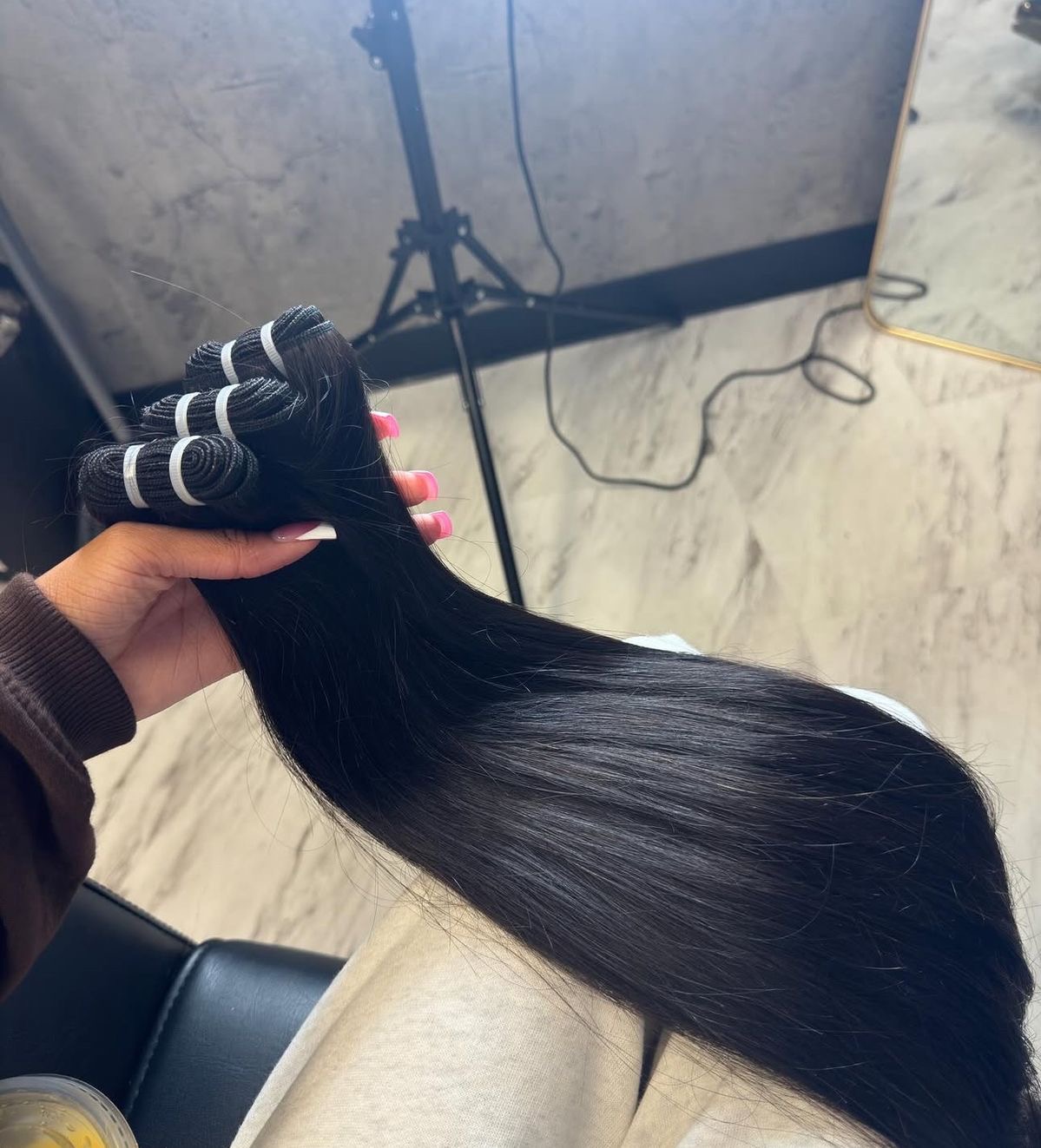 STRAIGHT BUNDLES ( Black Burgundy Cajun brown