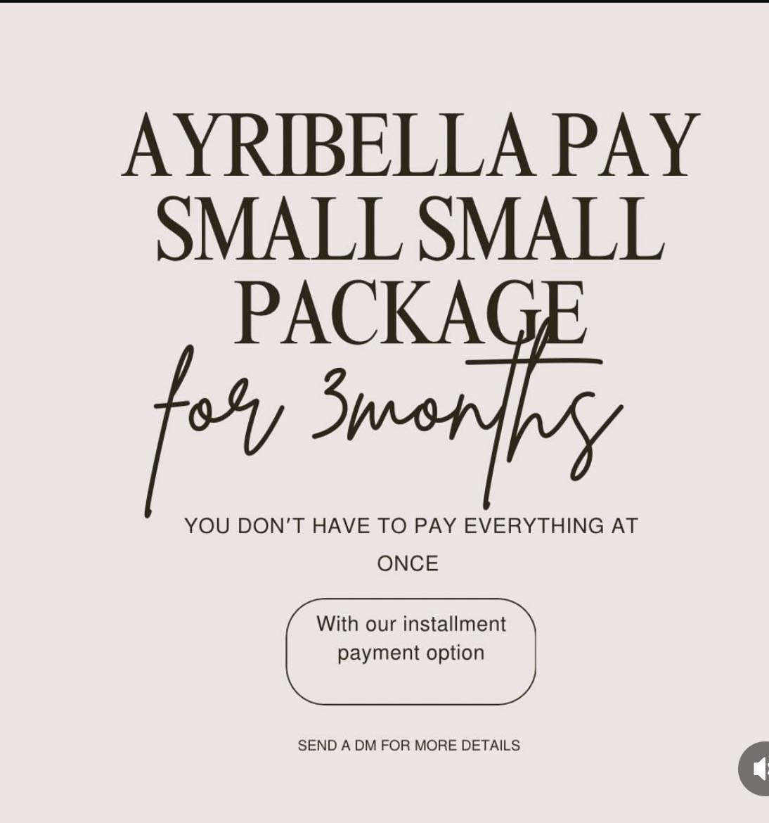 Pay Small Small