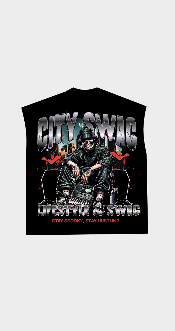 Black ARMLESS CITY SWAG image