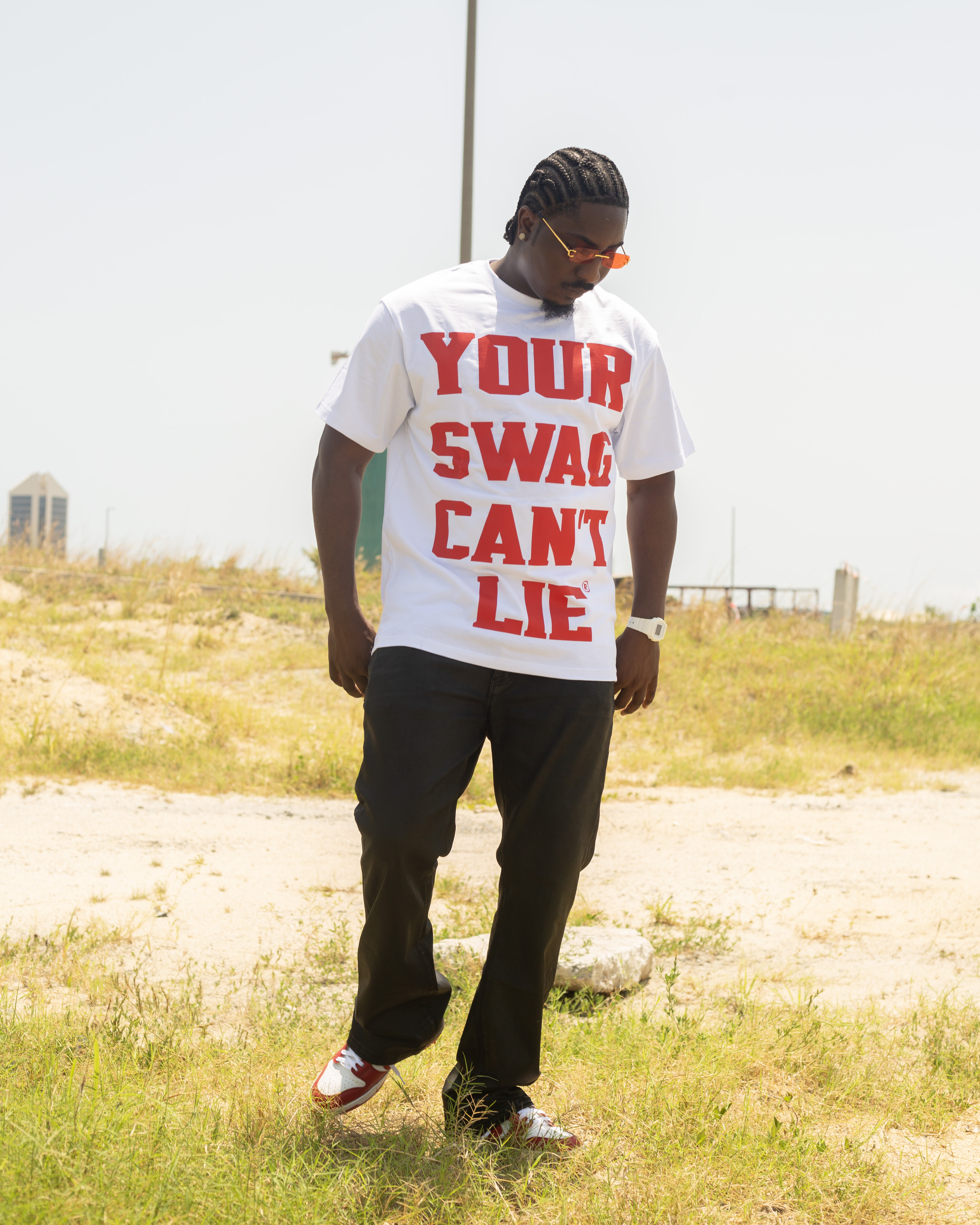 WHITE YSCL T-shirt image