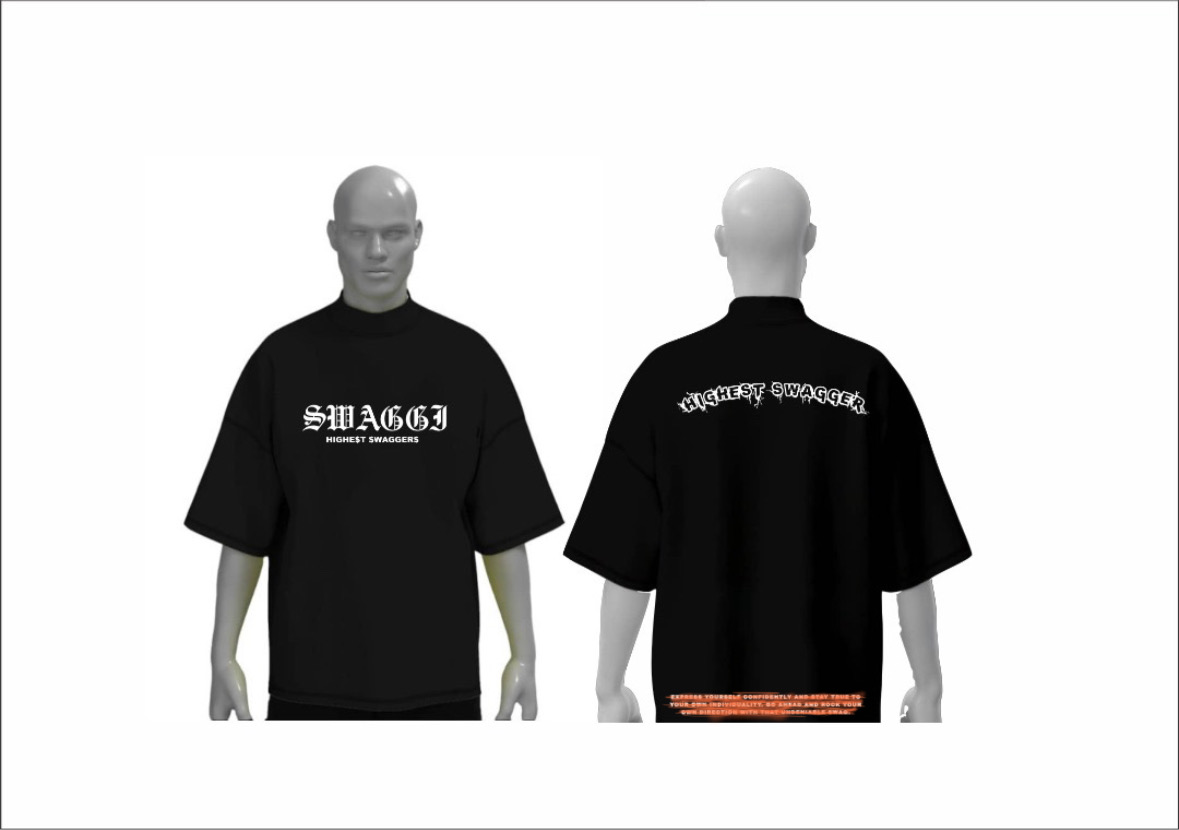 SWAGGI HIGHEST SWAGGER$ T-SHIRT image