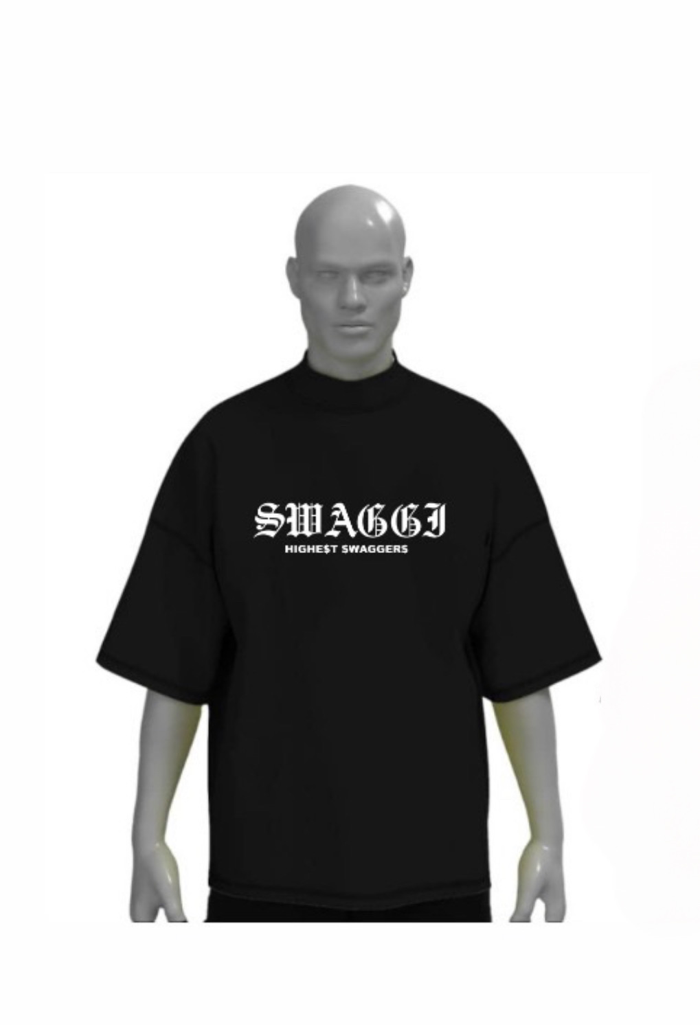 SWAGGI HIGHEST SWAGGER$ T-SHIRT image