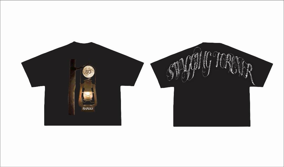 SWAGGING FOREVER Crop T-shirt image