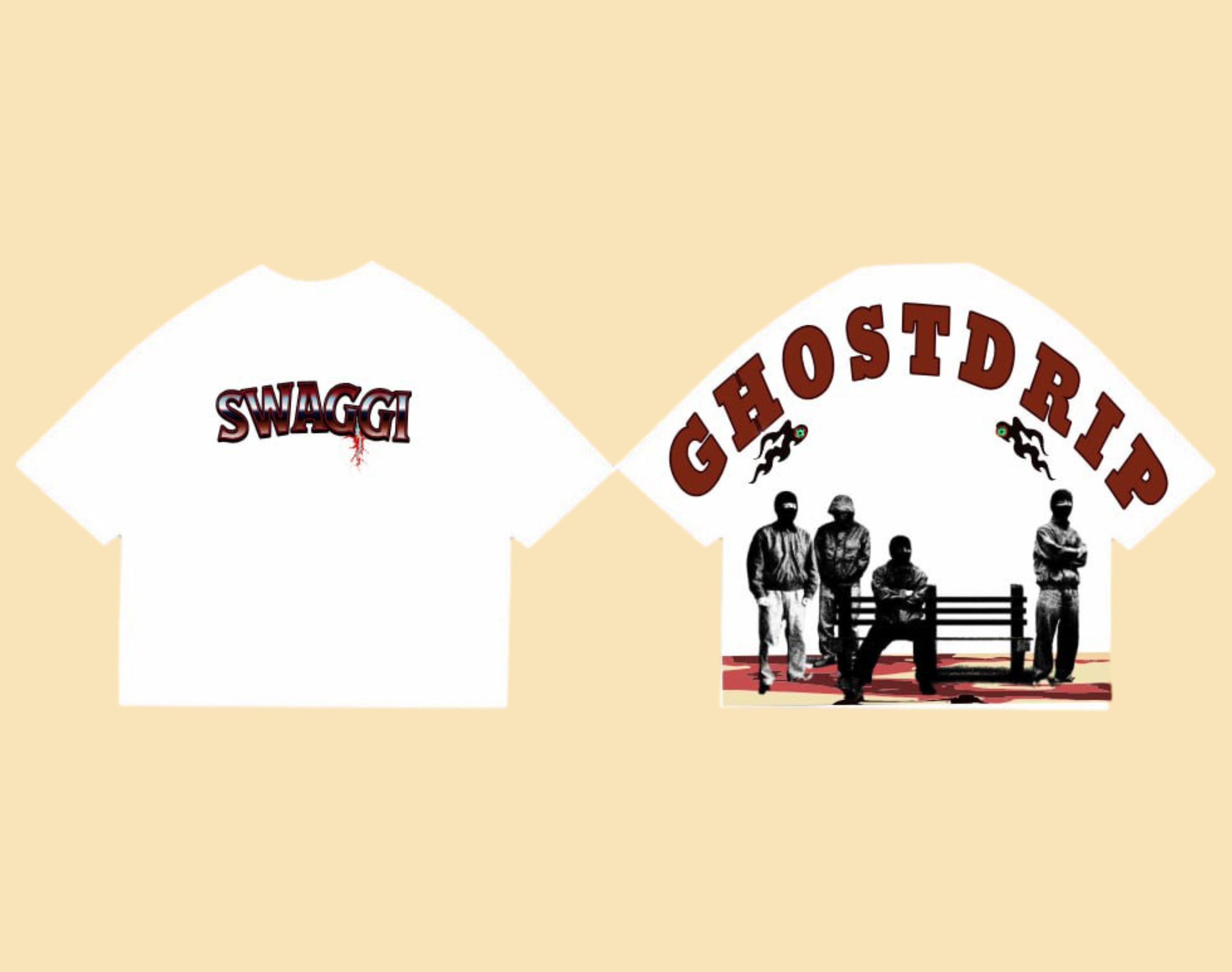 SWAGGI GHOSTDRIP T-SHIRT image