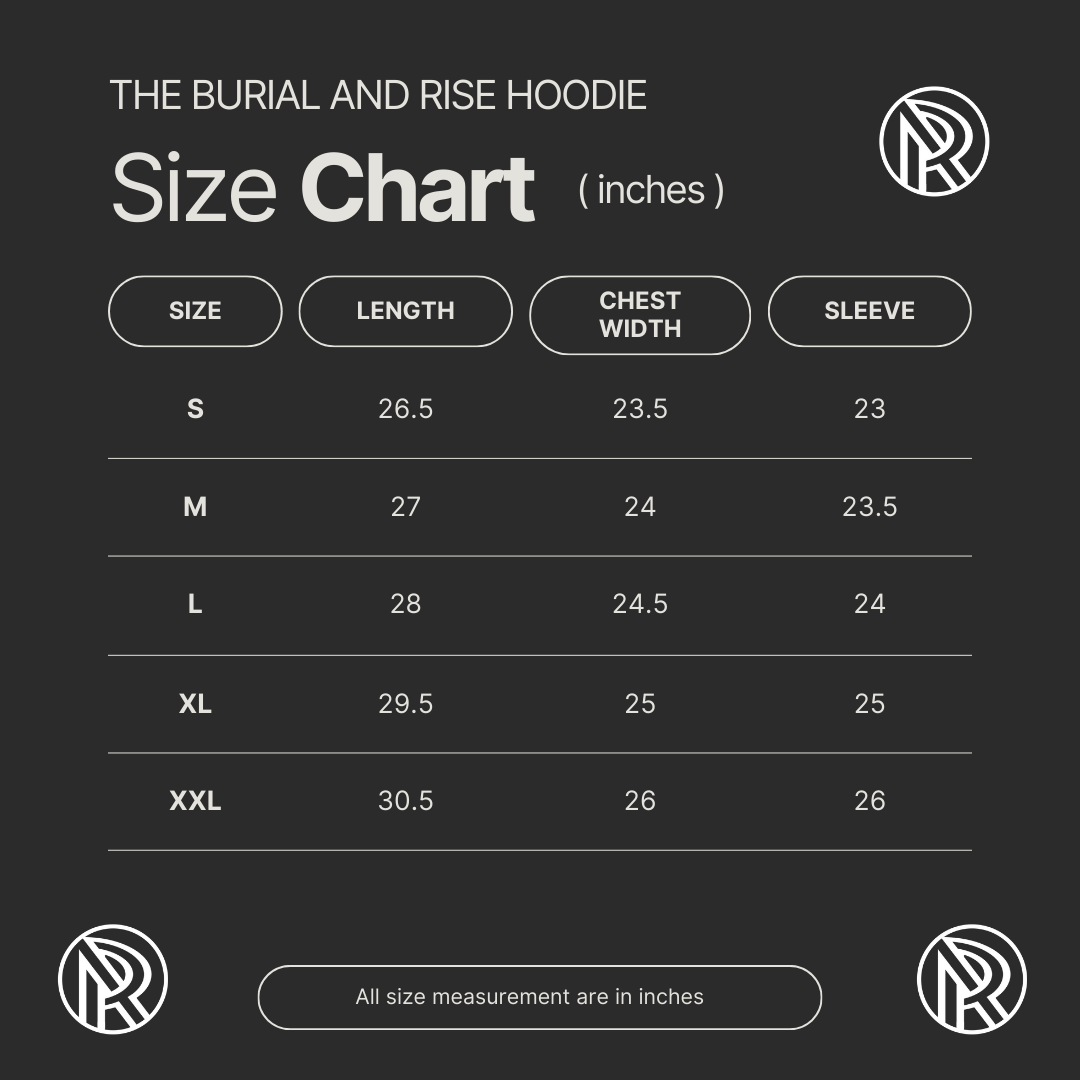 THE BURIAL AND RISE HOODIE image