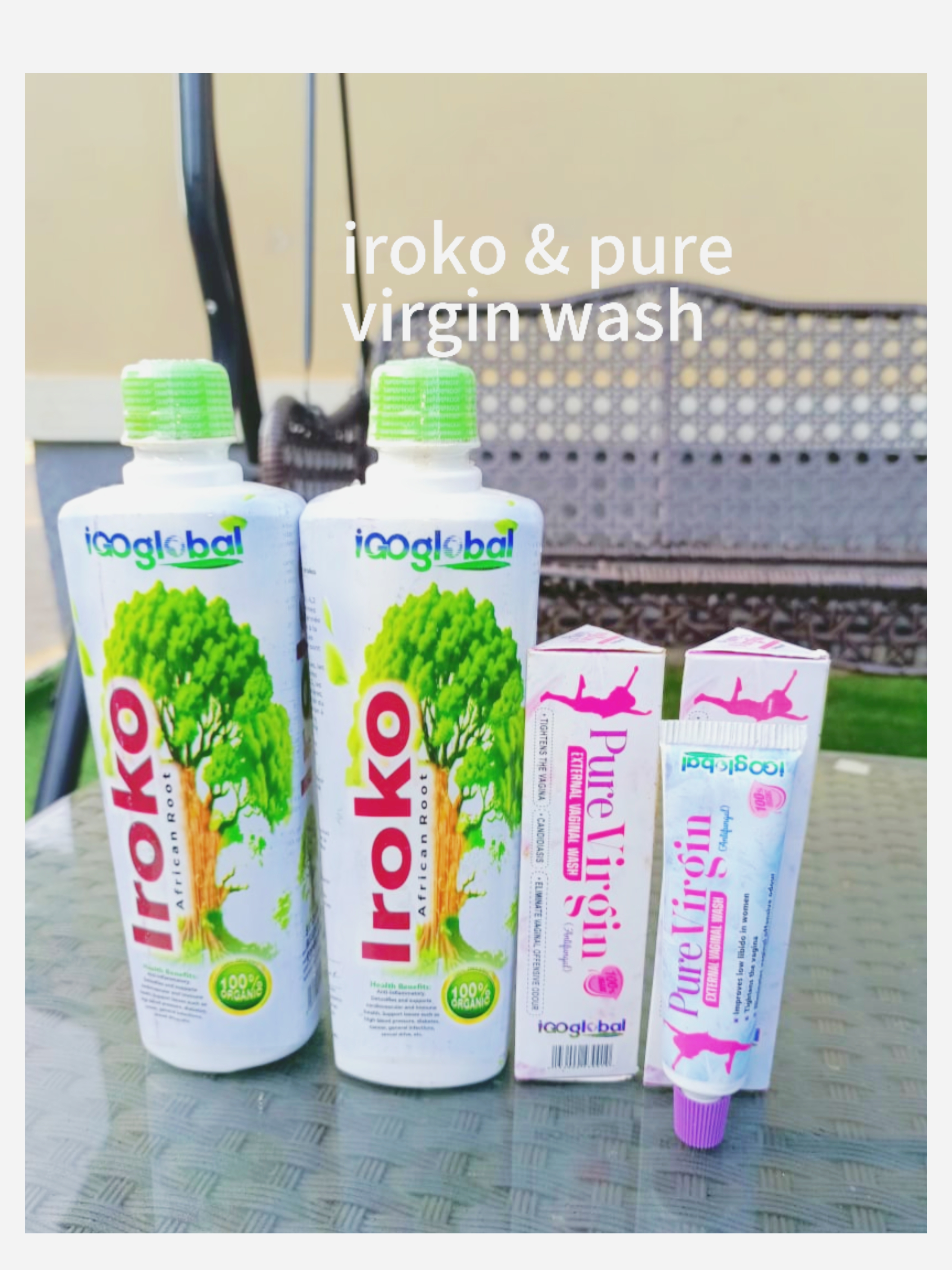 Iroko & pure virgin image