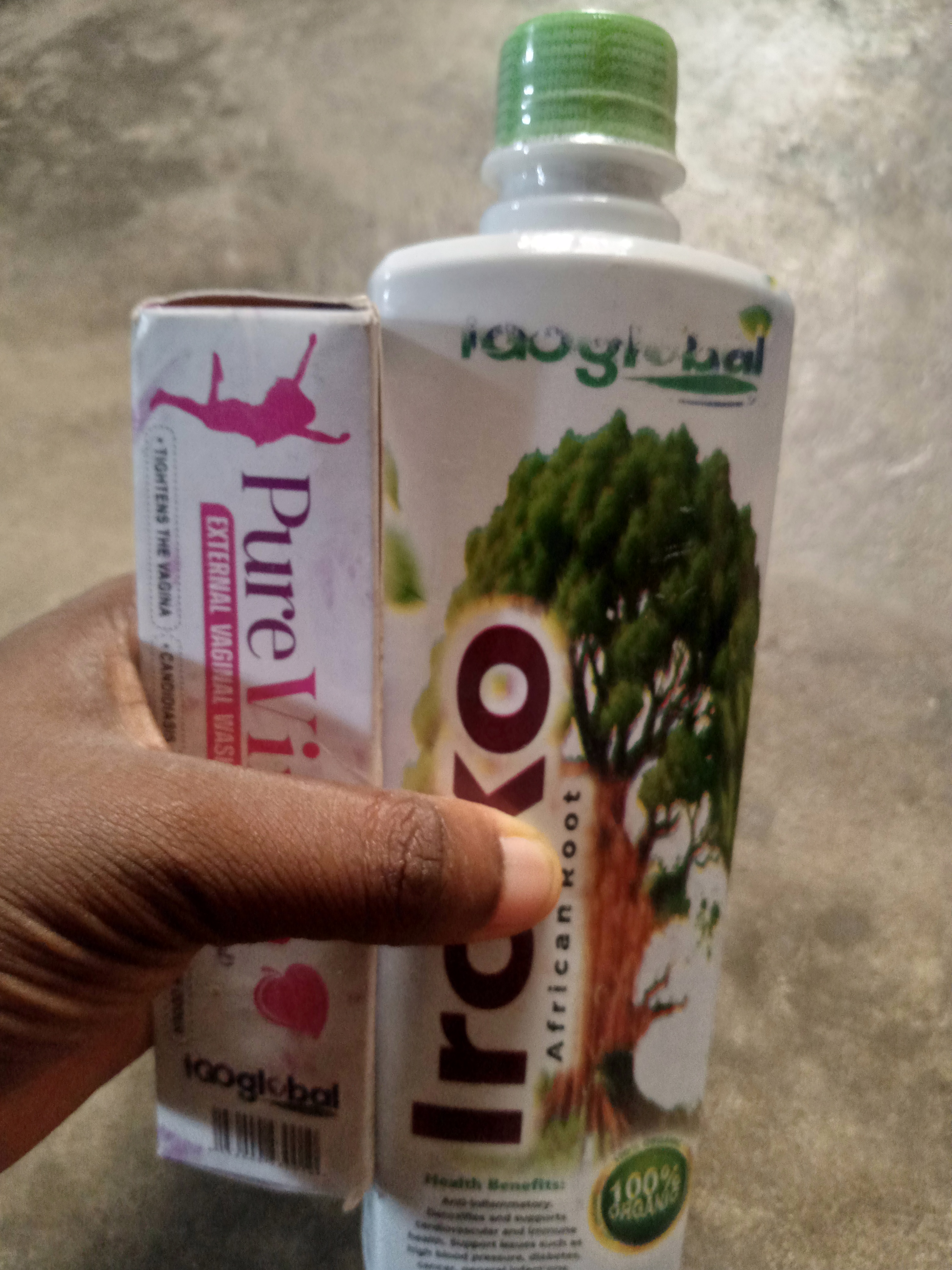 Iroko & pure virgin image
