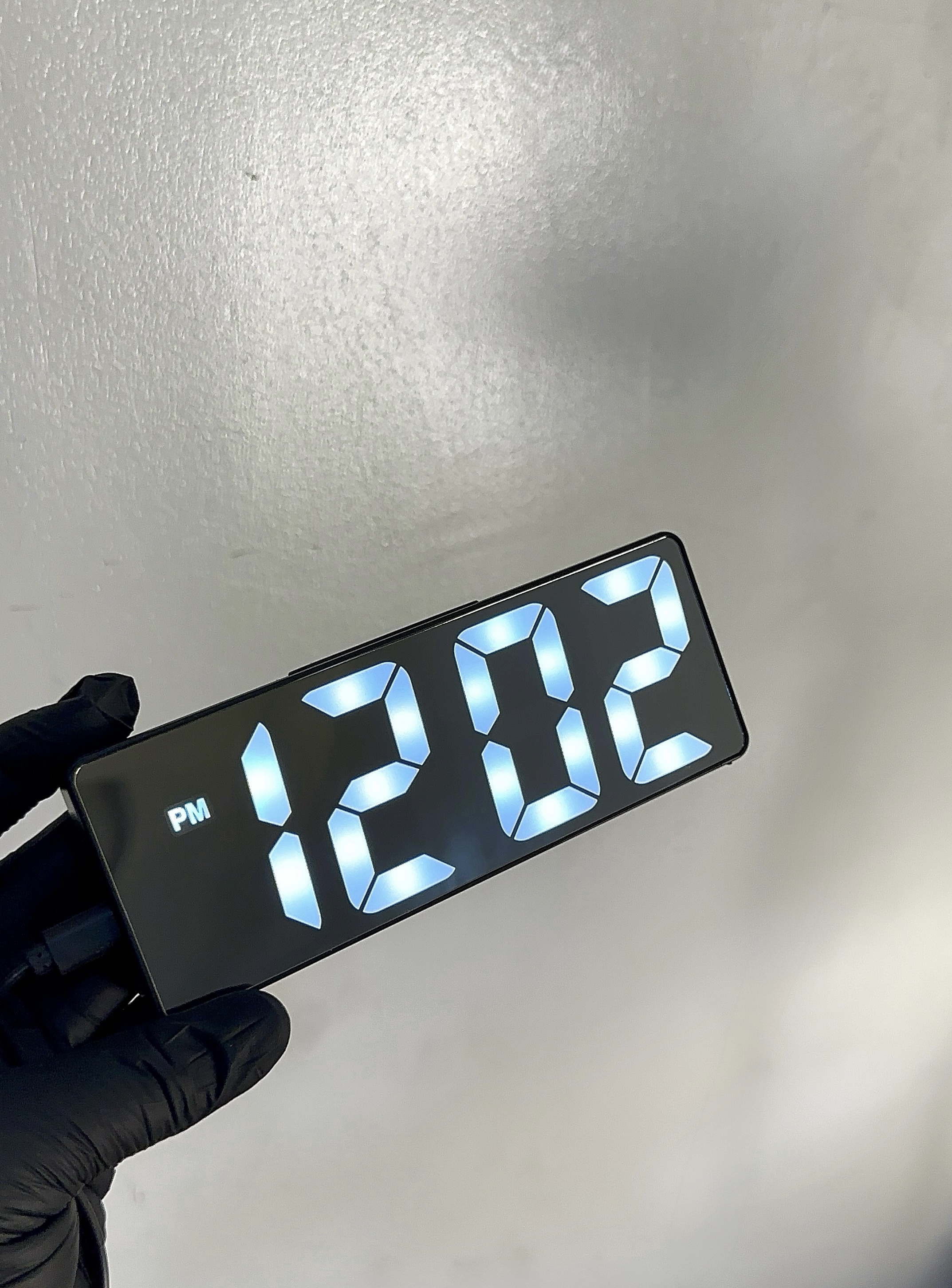 MIRROR LED CLOCK image