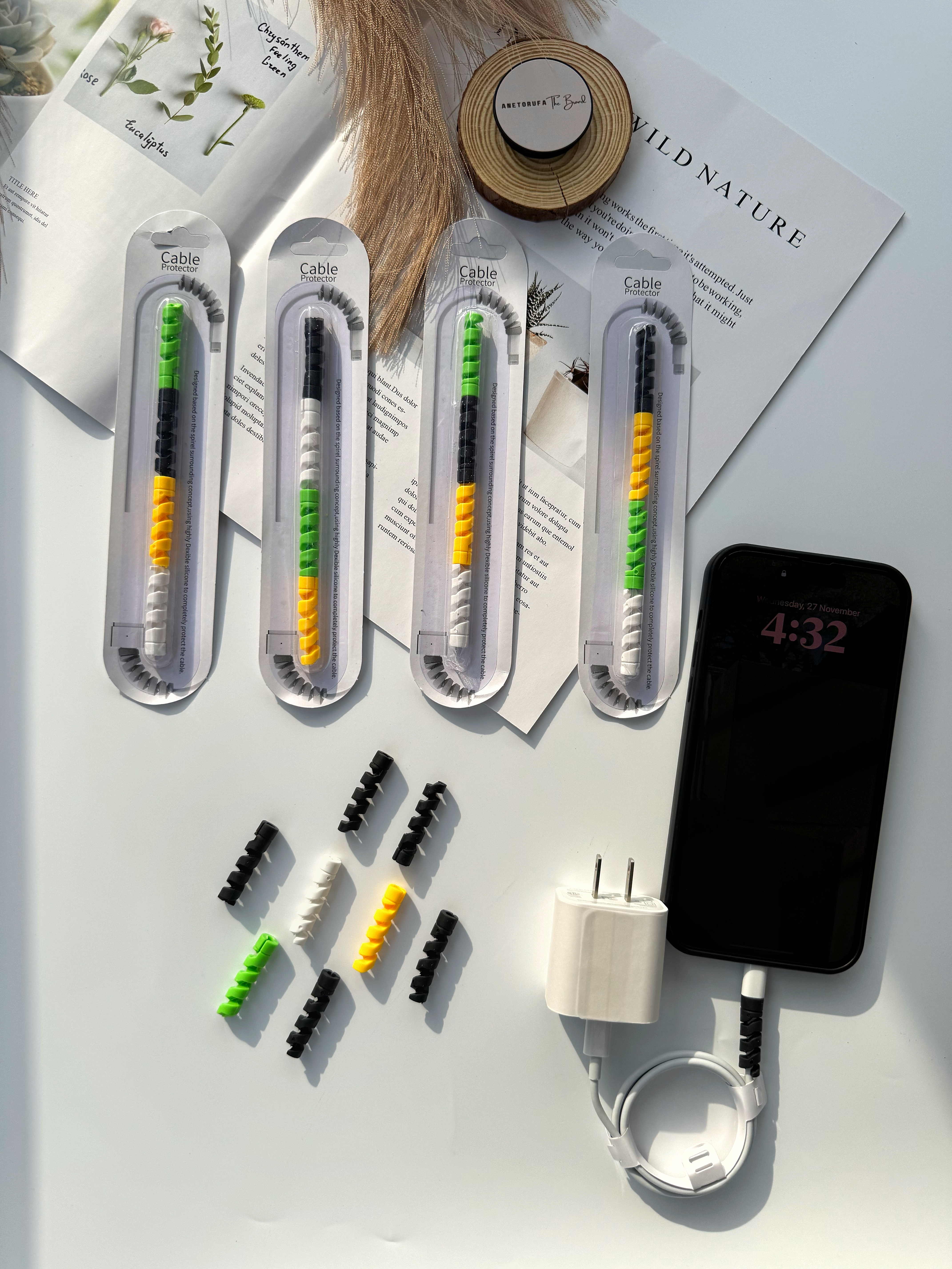 PHONE CHARGER CABLE PROTECTOR image