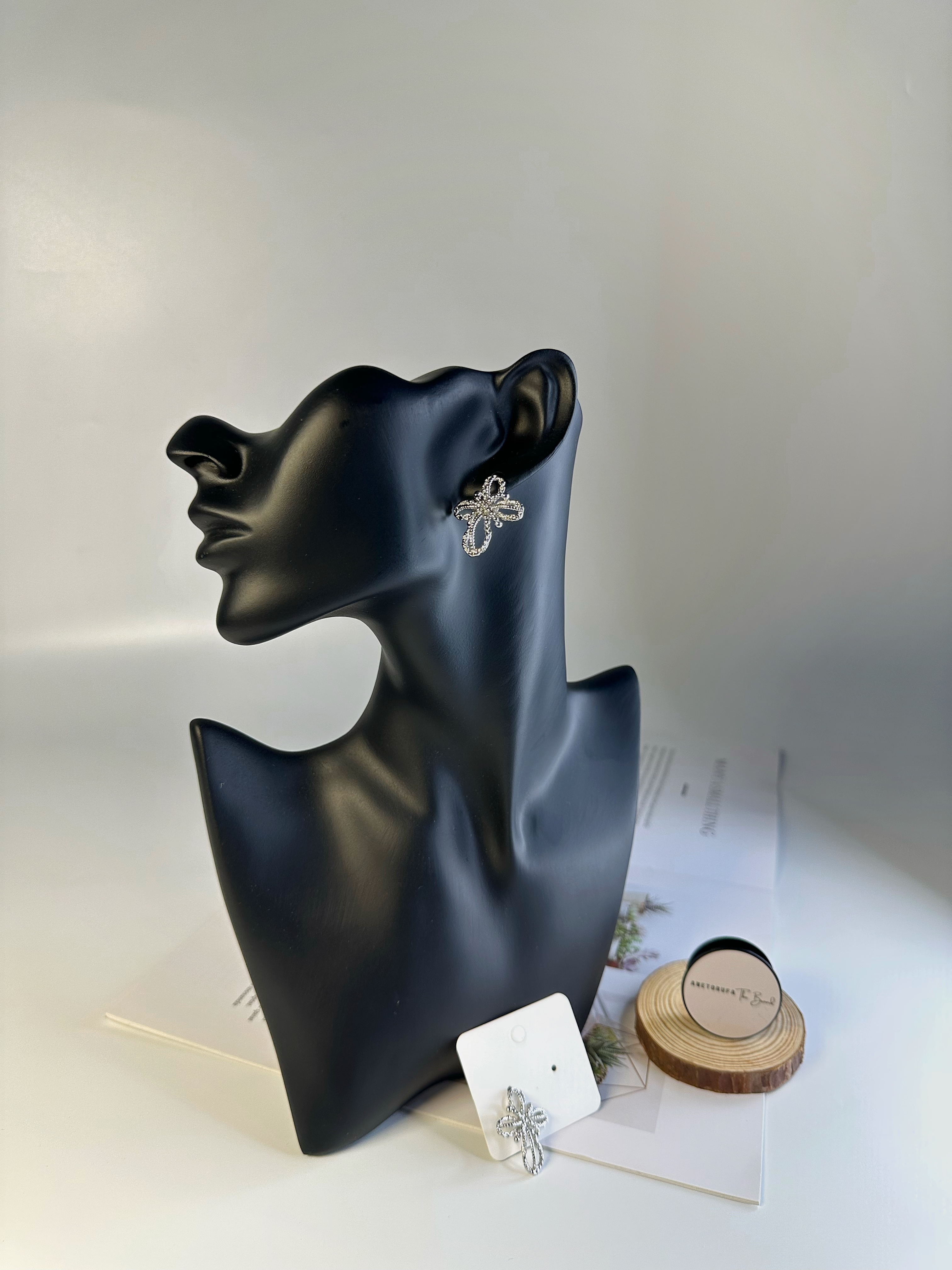 CROSS EARRINGS (925) image