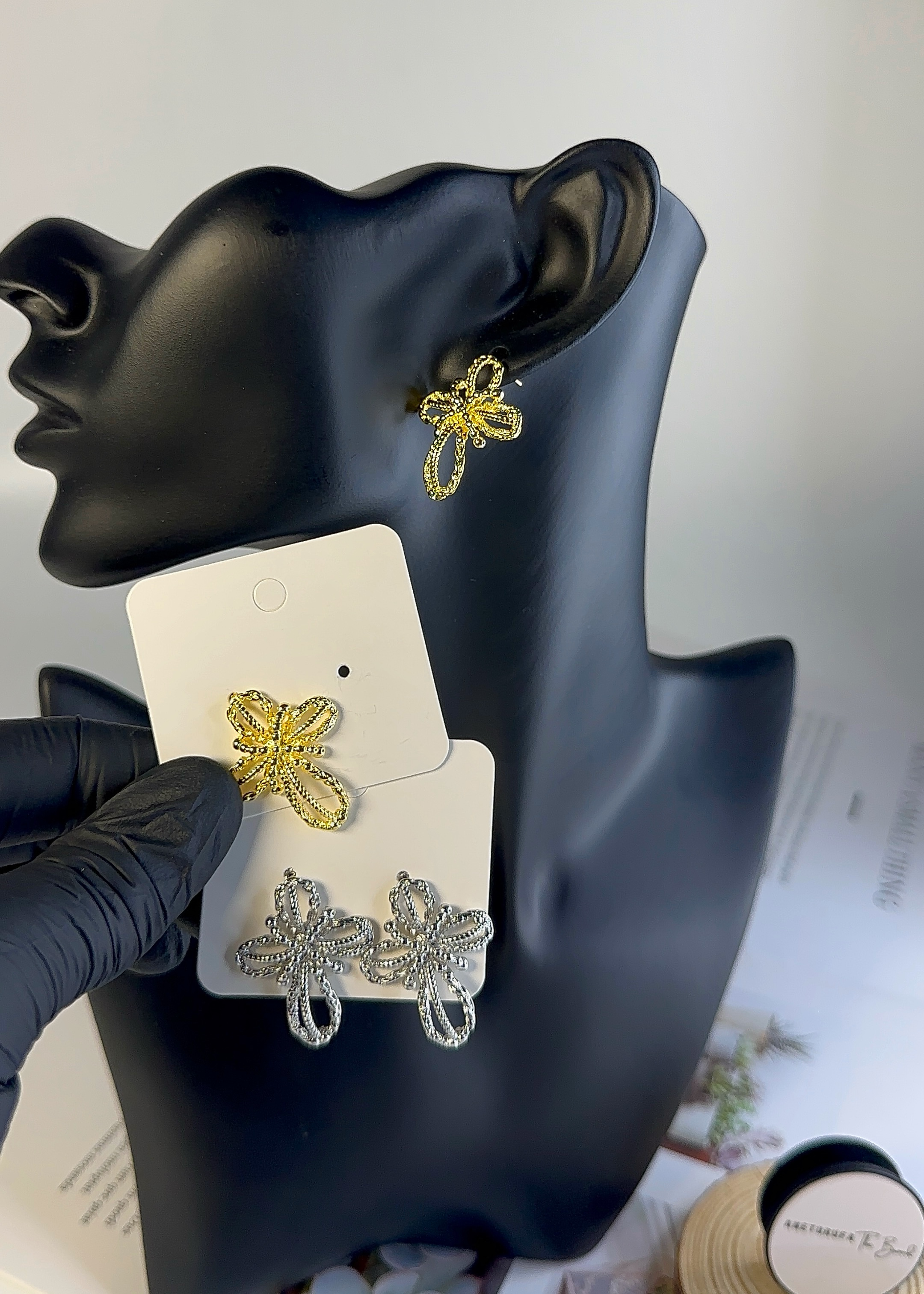 CROSS EARRINGS (925) image