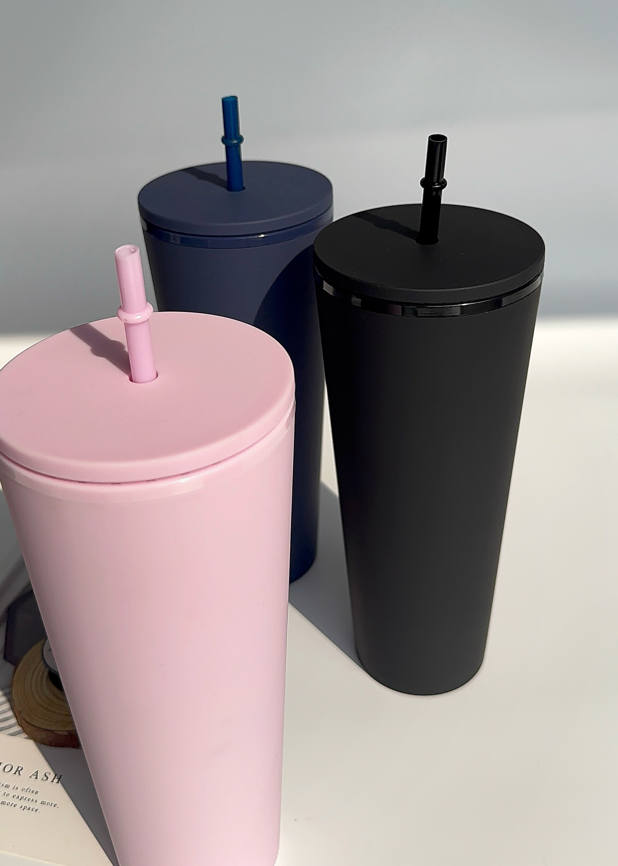 750ml DOUBLE WALL THERMAL TUMBLER