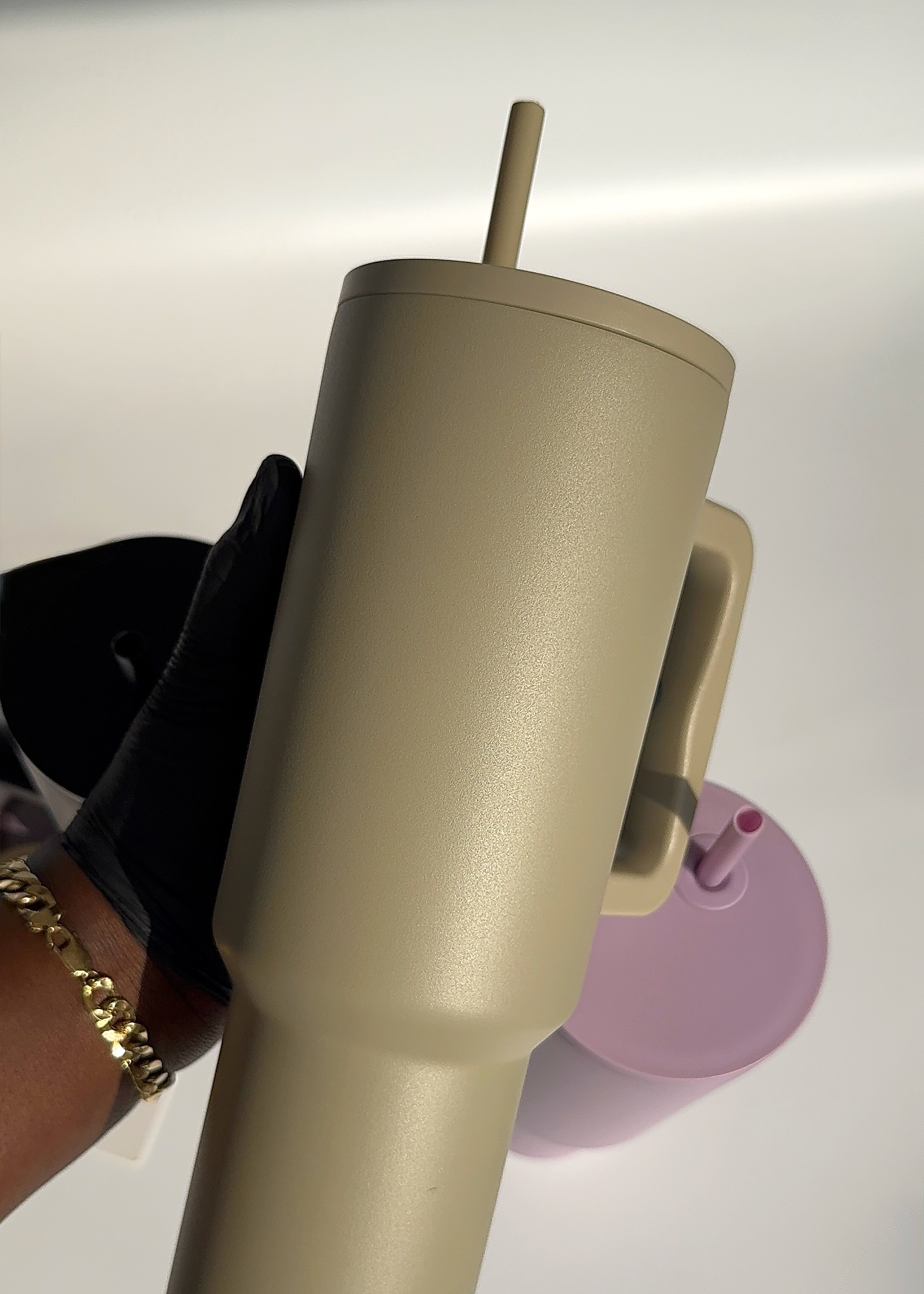 40oz THERMAL TUMBLER WITH HANDLE image