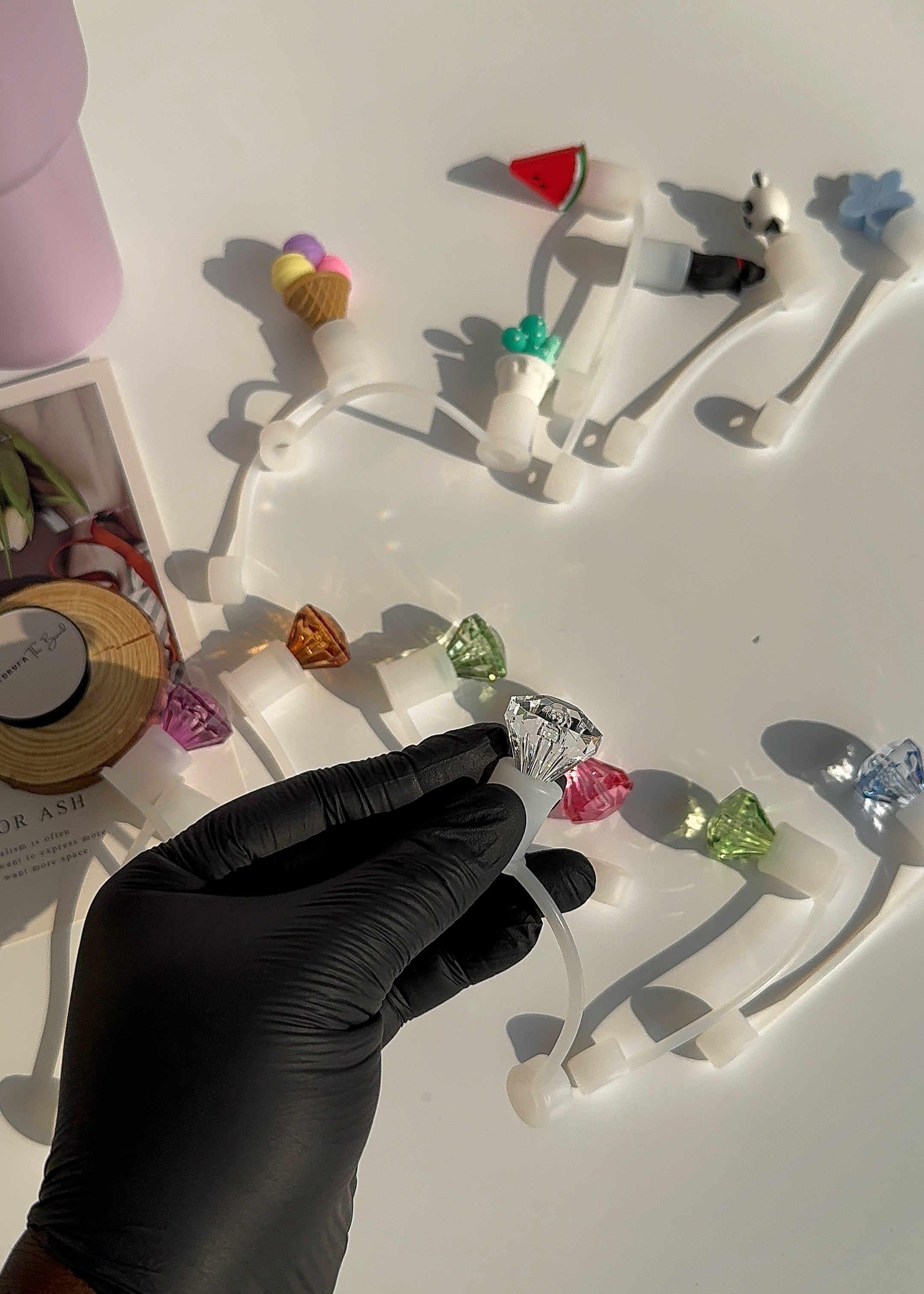 THERMAL TUMBLER STRAW TOPPER image