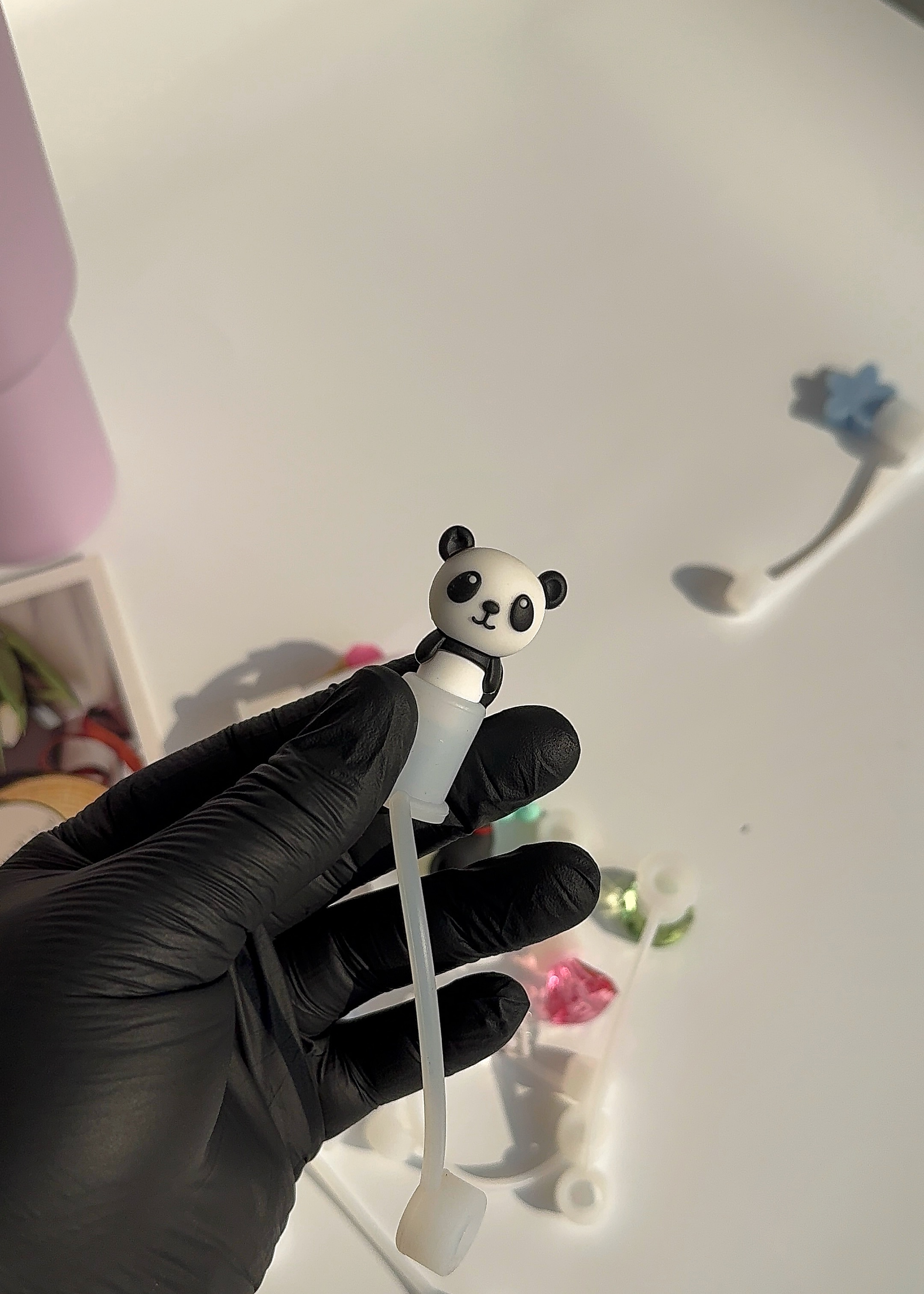 THERMAL TUMBLER STRAW TOPPER image