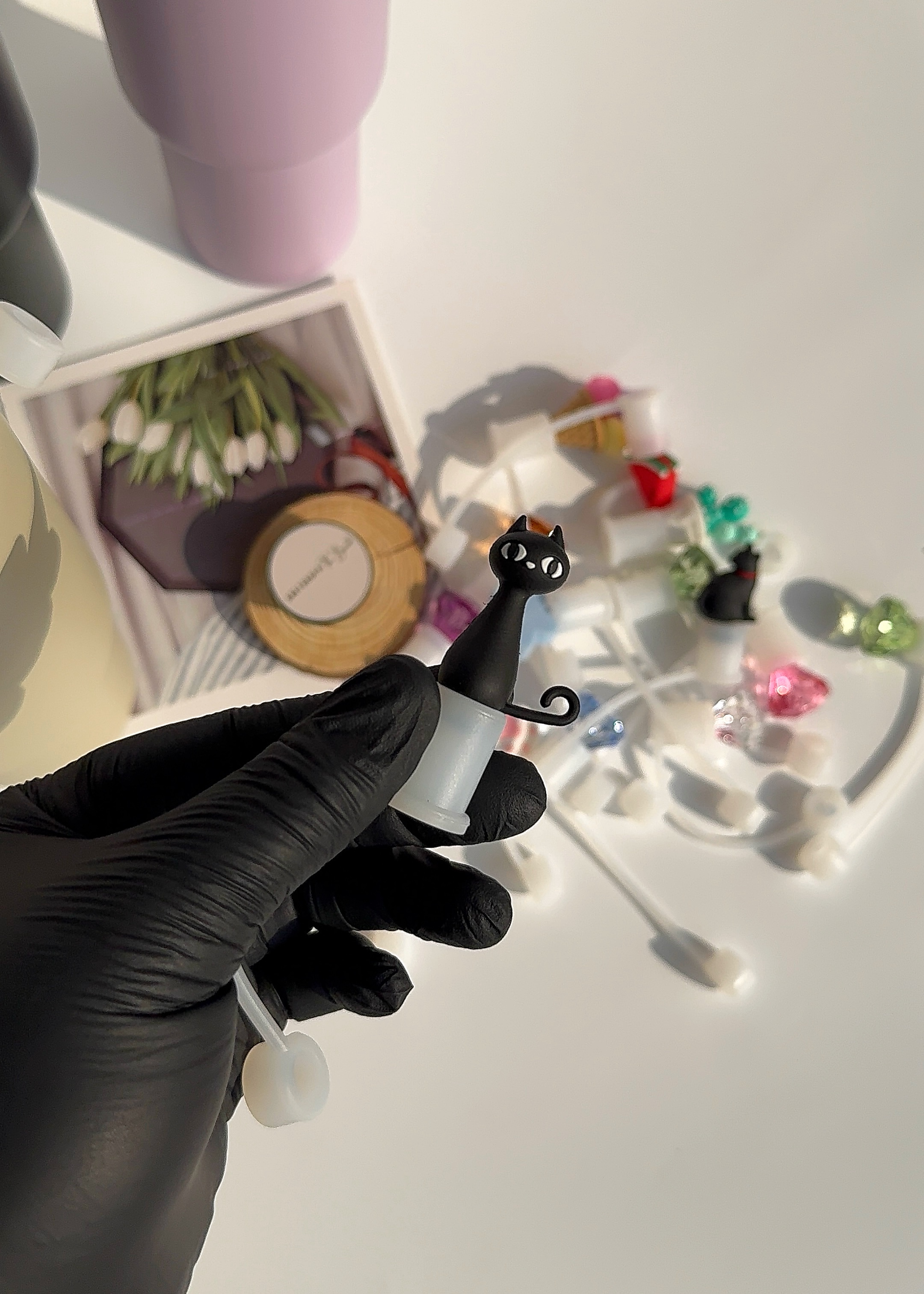 THERMAL TUMBLER STRAW TOPPER image