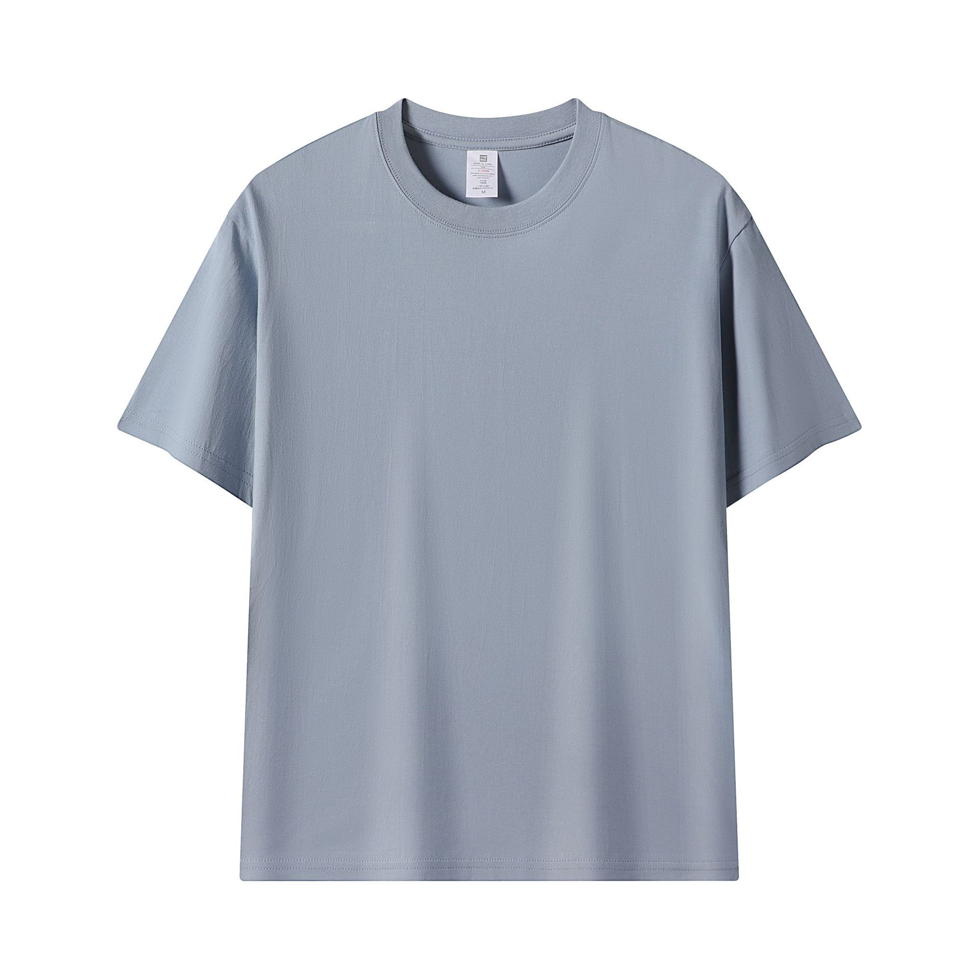 HAZE BLUE COTTON TEE SHIRT