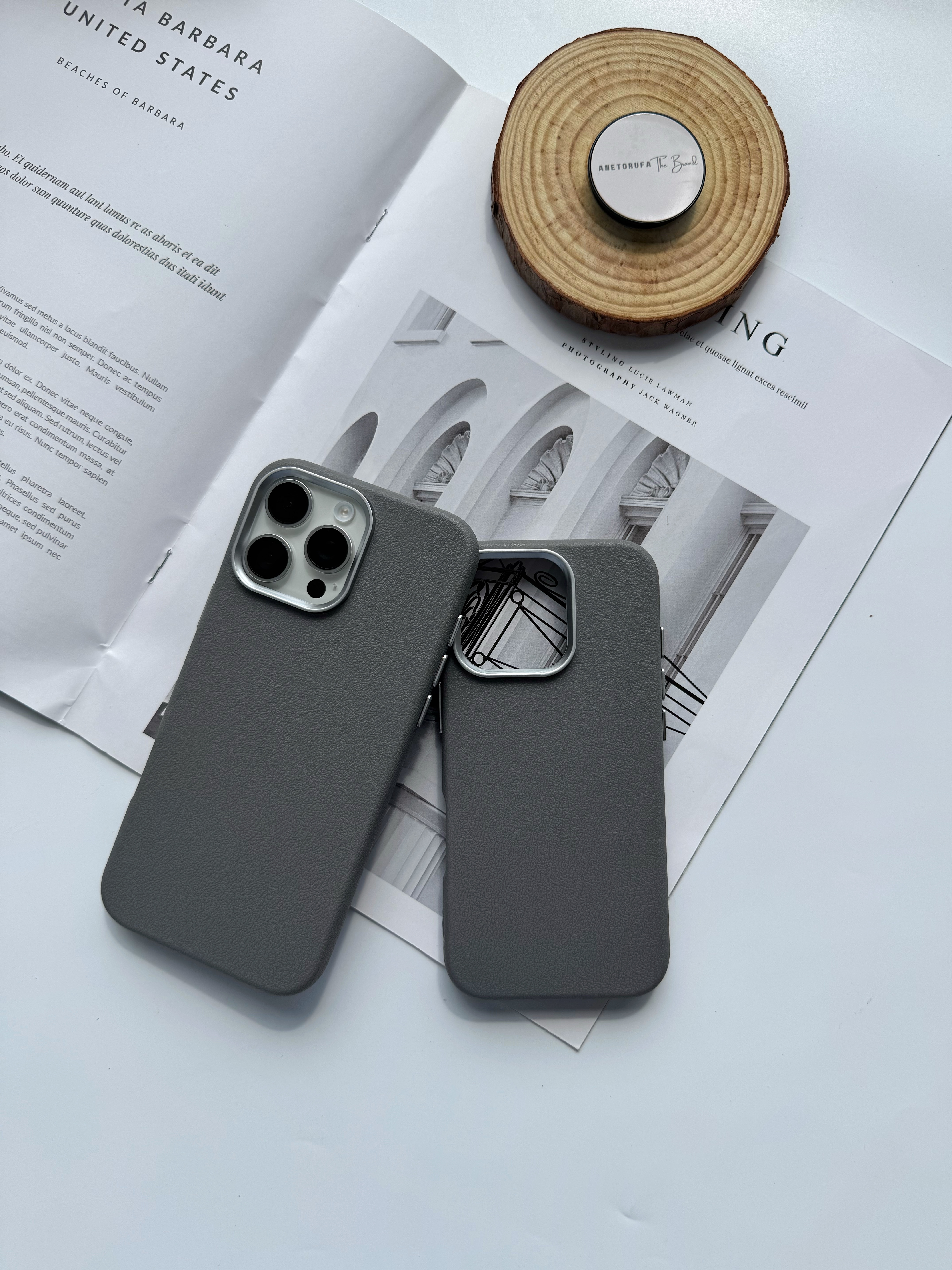 GRAY MATTE PHONE CASE image