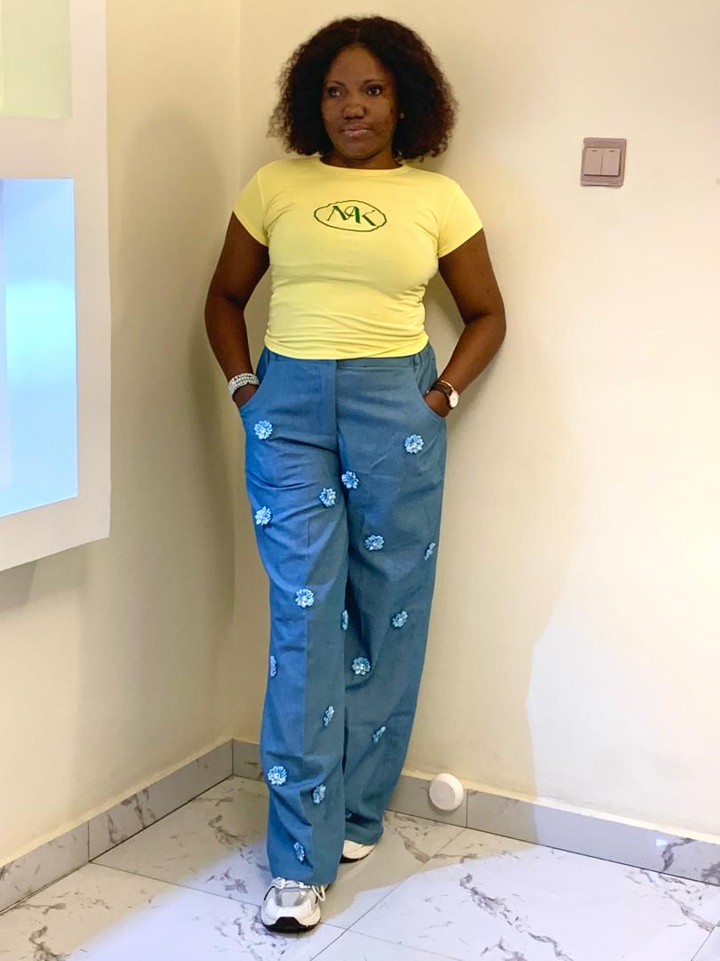 Bloom Denim Pant image