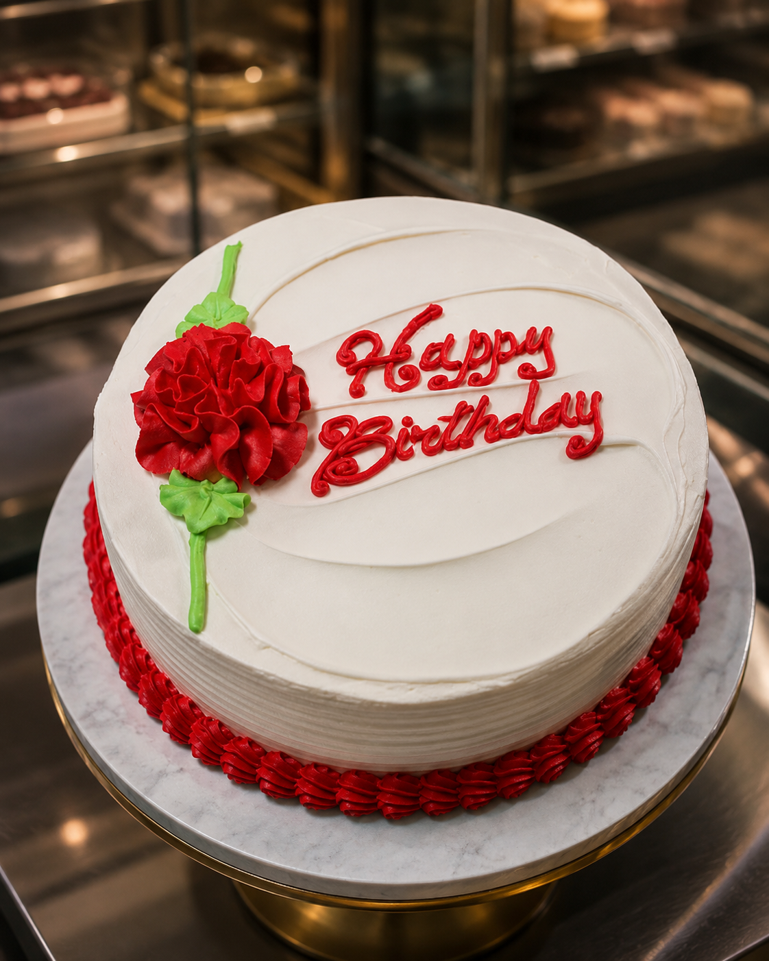Classic Confetti Celebration Cake image