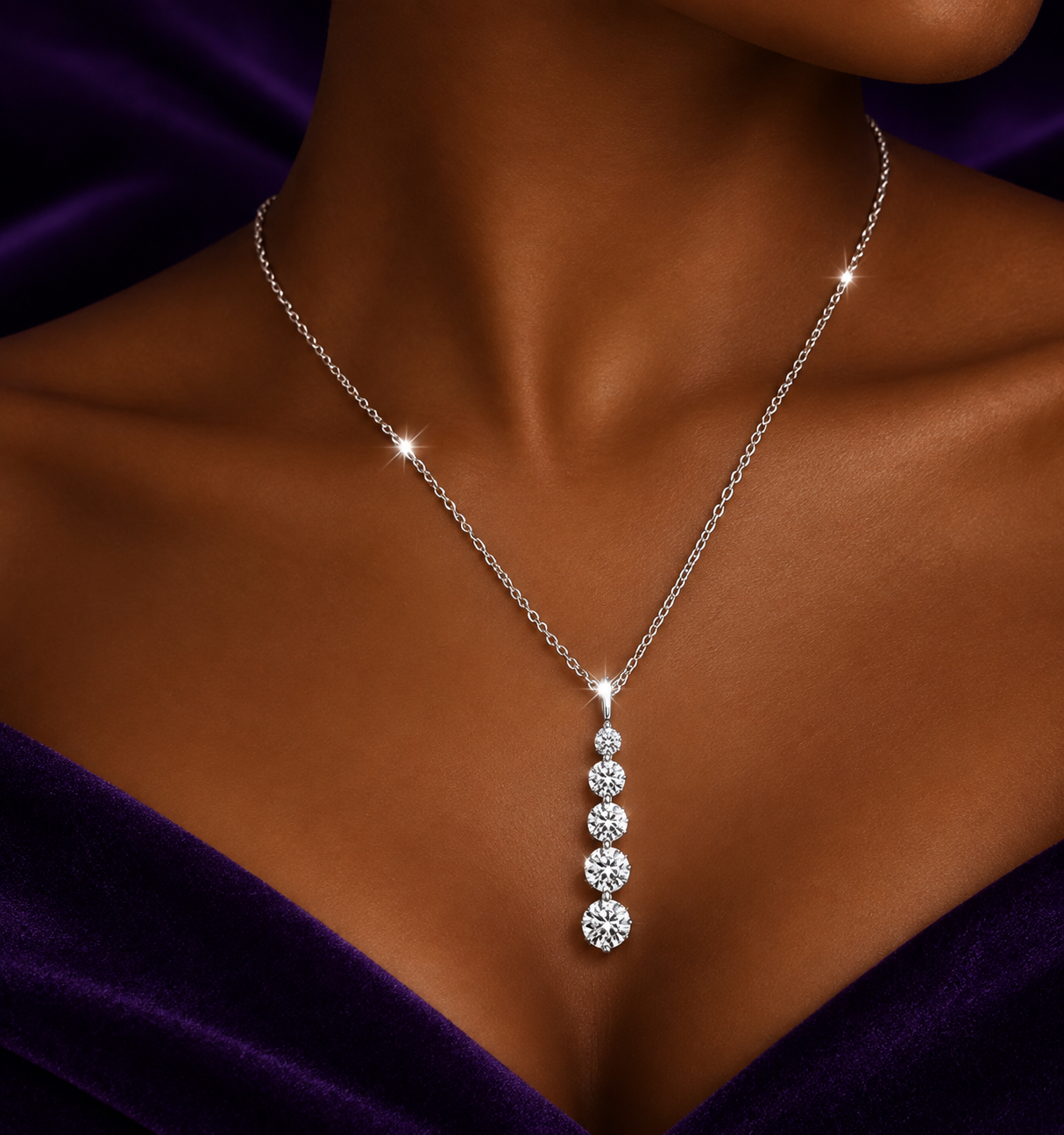 Five-Stone Necklace image