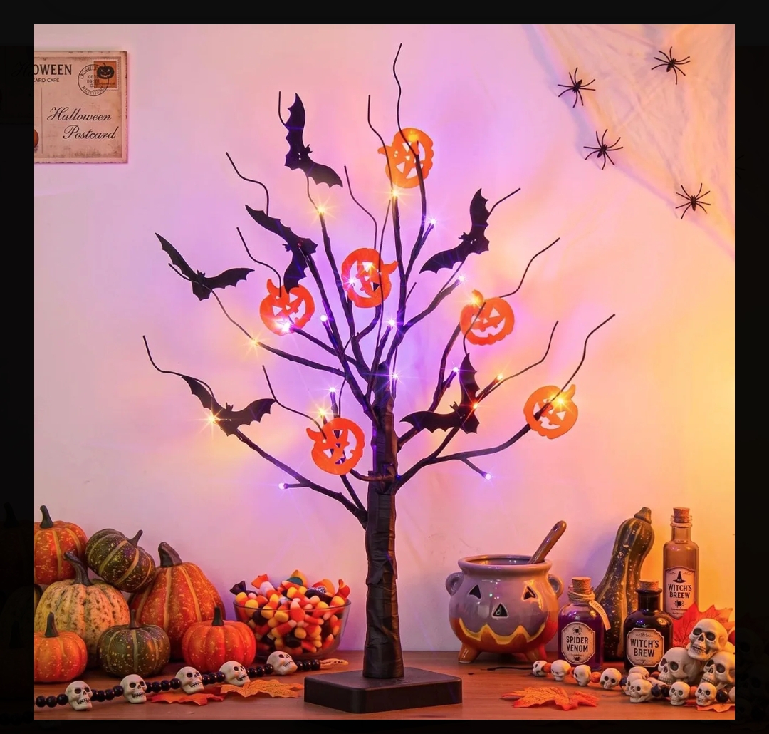 Halloween Spooky Tree image