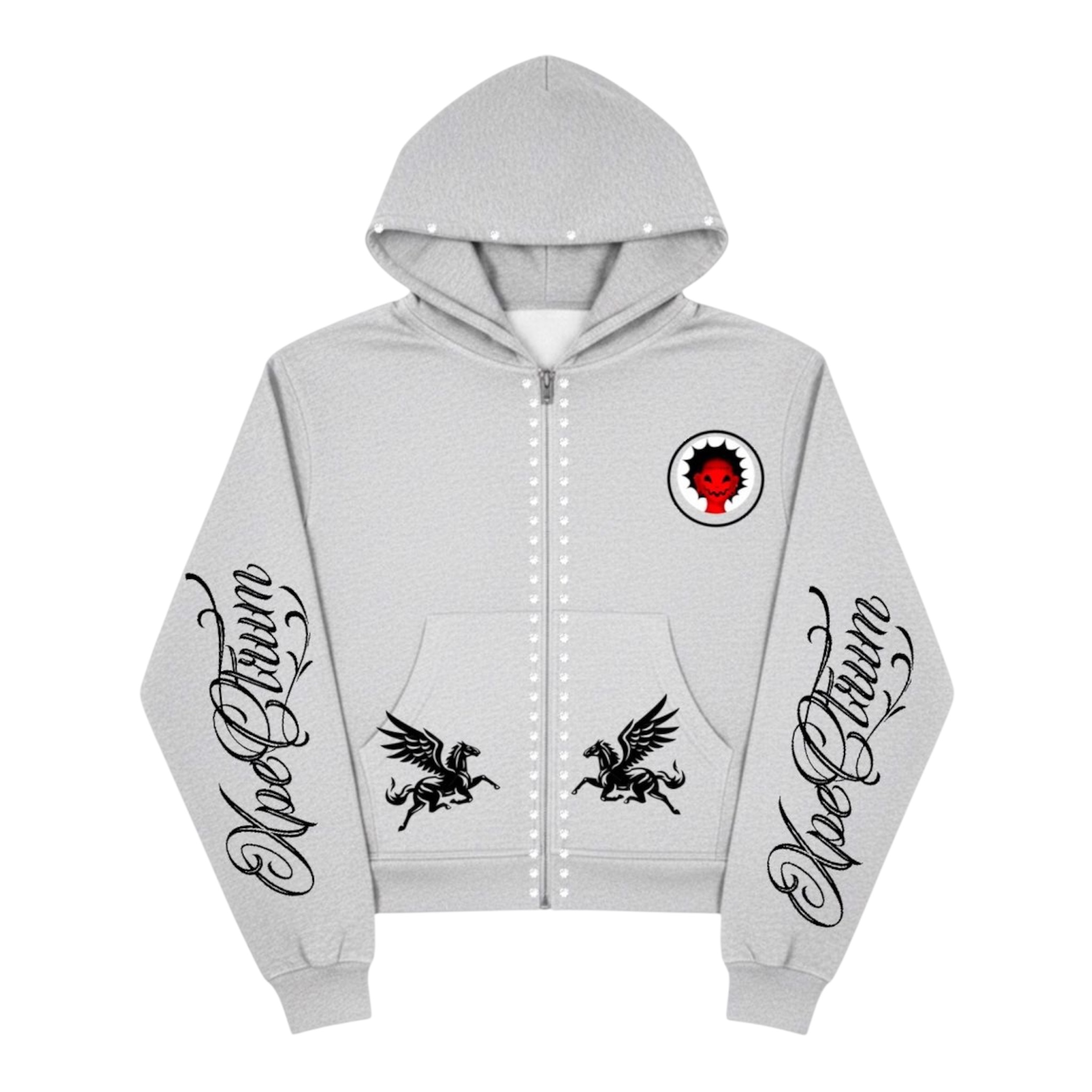 GREY ETERNAL HOODIE image