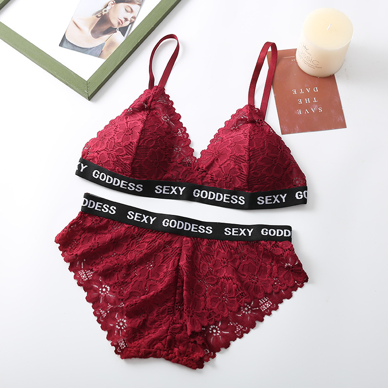 Hot Sexy Goddess Lace Matching Set ( A' Shape Bra and Brief) Image