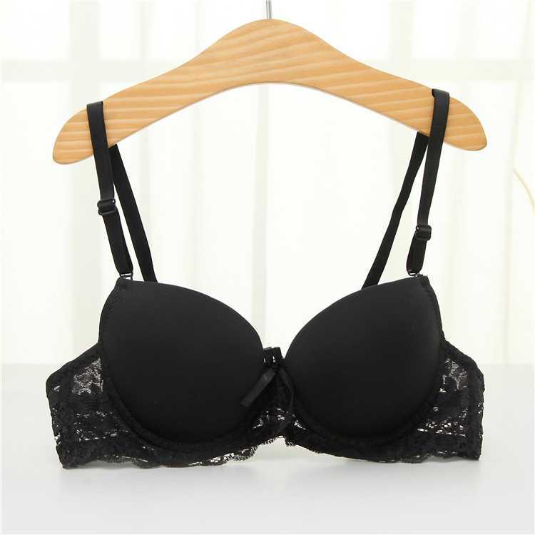 Semi Lace Push Up Bra Image