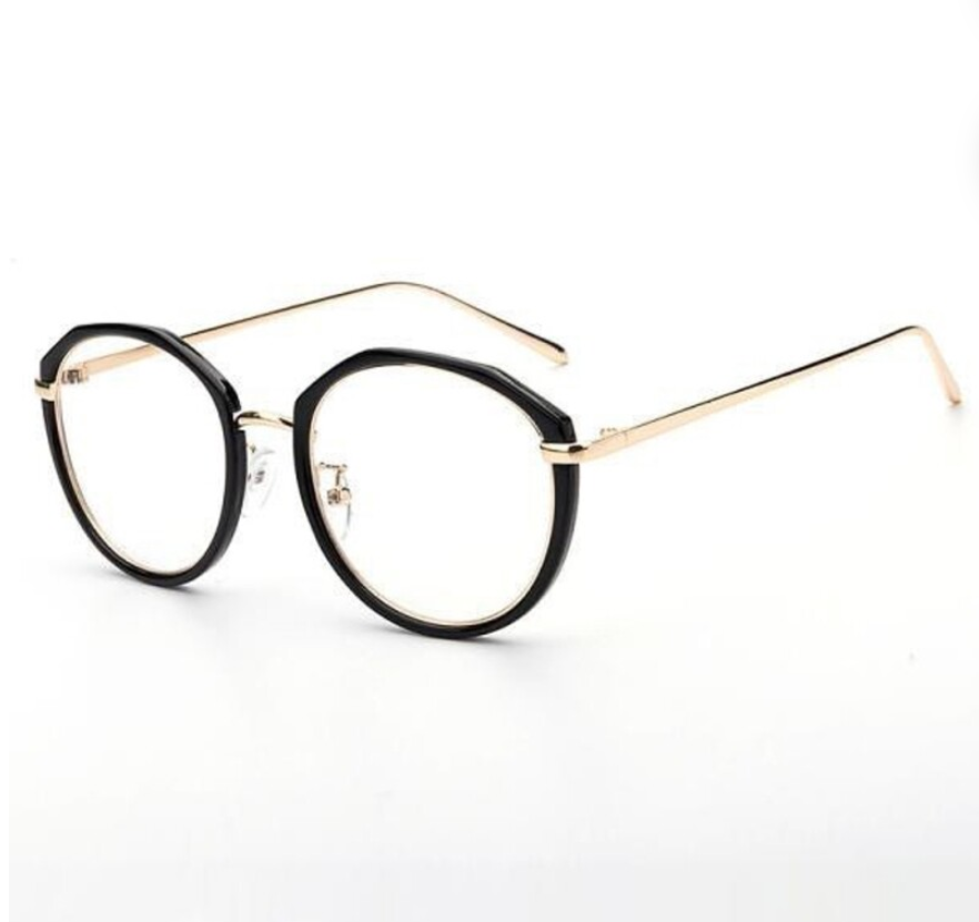 Unisex Oval Men Women Eyeglasses image