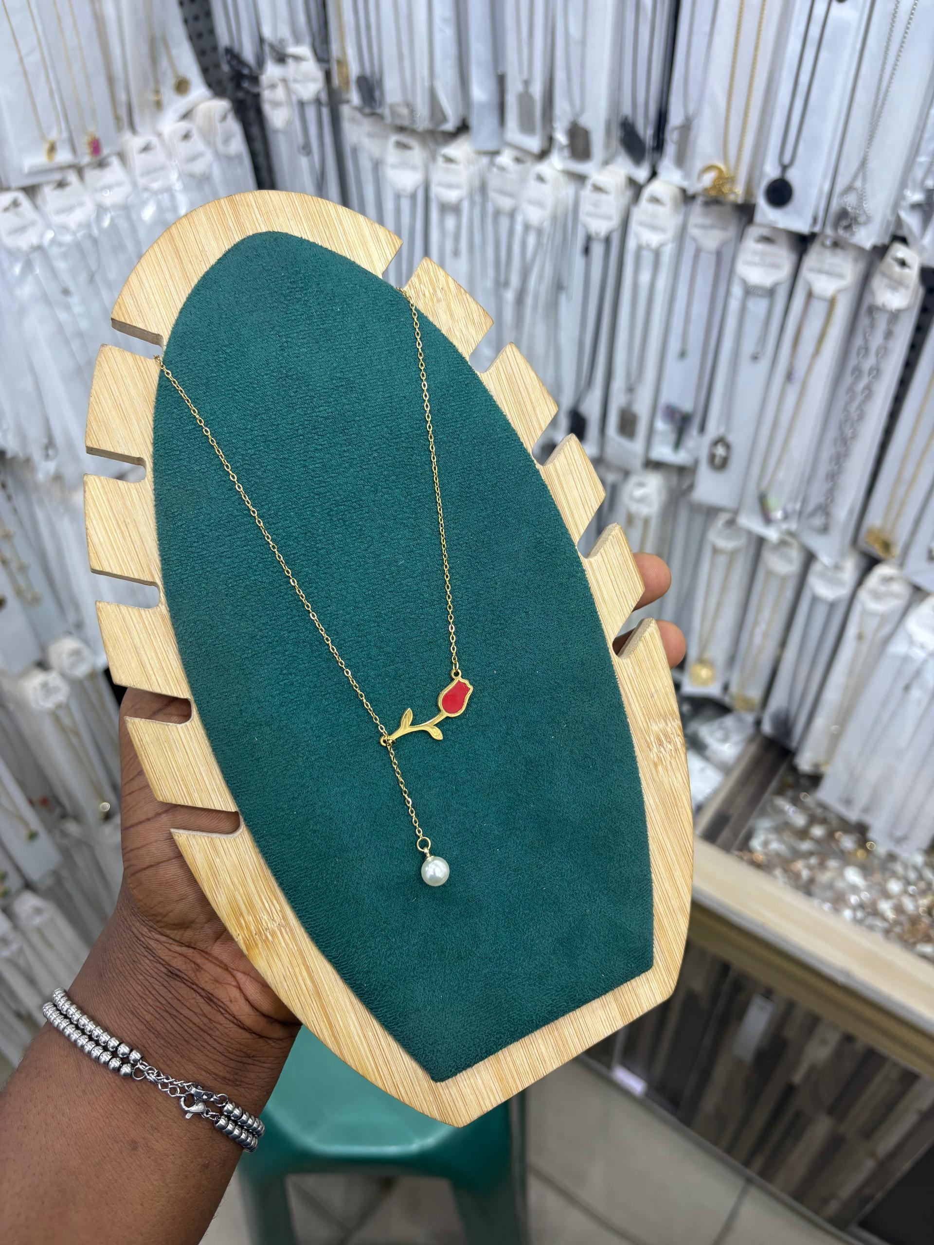 Steel neck chain image