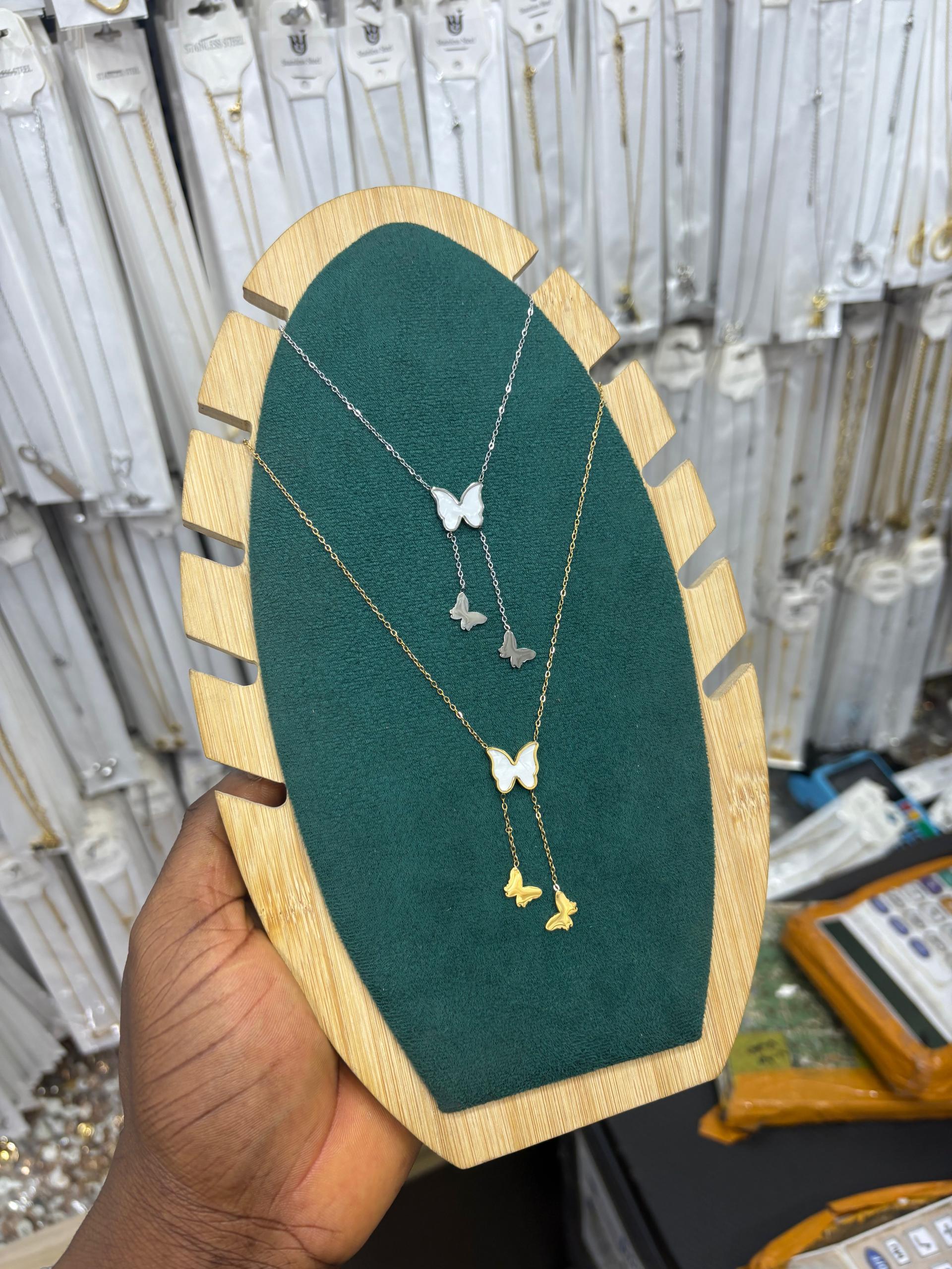 Steel neck chain image