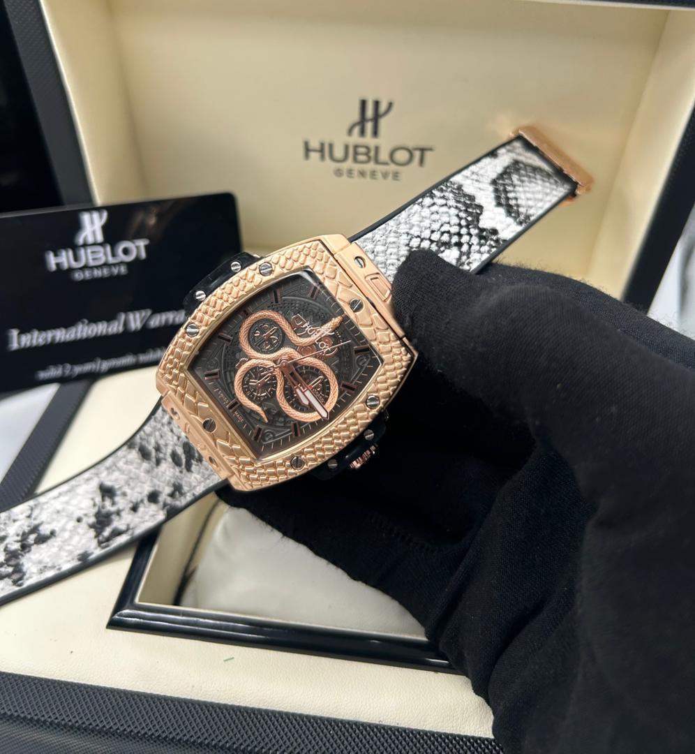 HUBLOT DRAGON LEATHER image